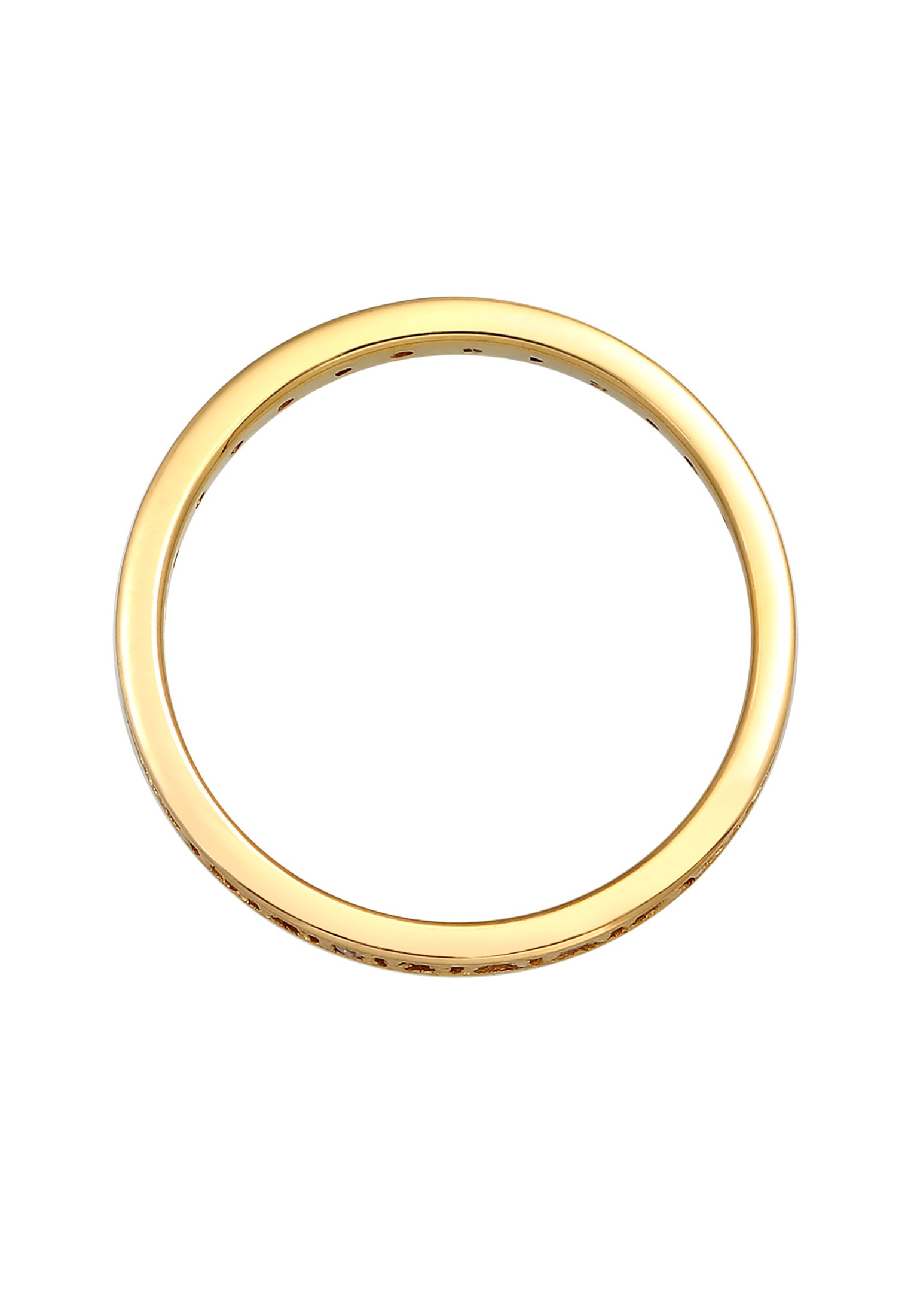 Elli DIAMONDS Verlobungsring »Verlobungsring Diamant (0.14 ct) 585 Gelbgold«