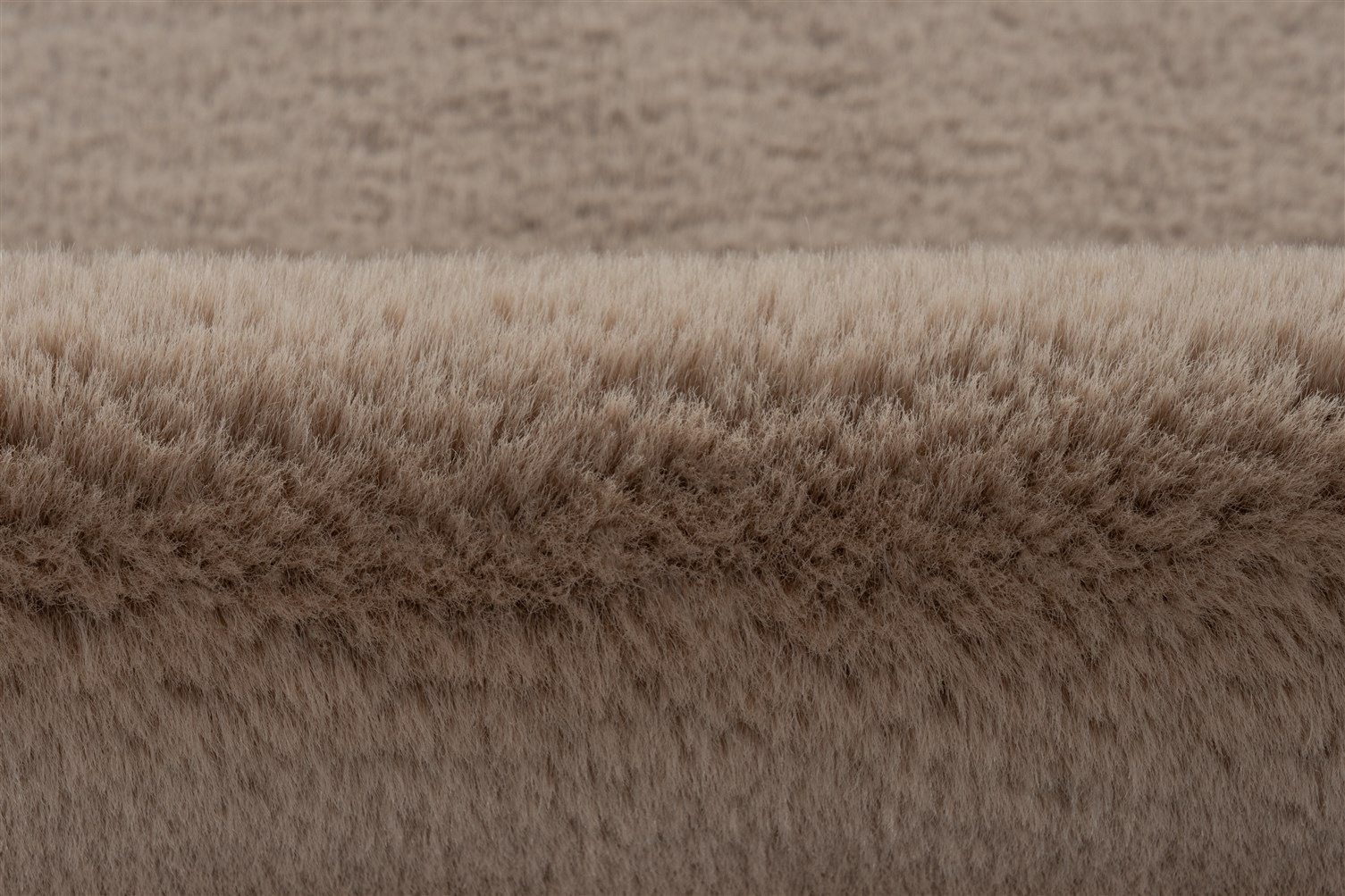 Hochflor-Teppich KAYOOM "Cosy Sheepskin 525", taupe, B:60cm H:25mm L:90cm, Polyester, Teppiche, Fell Kannichen Haptik, weich kuschelig 2