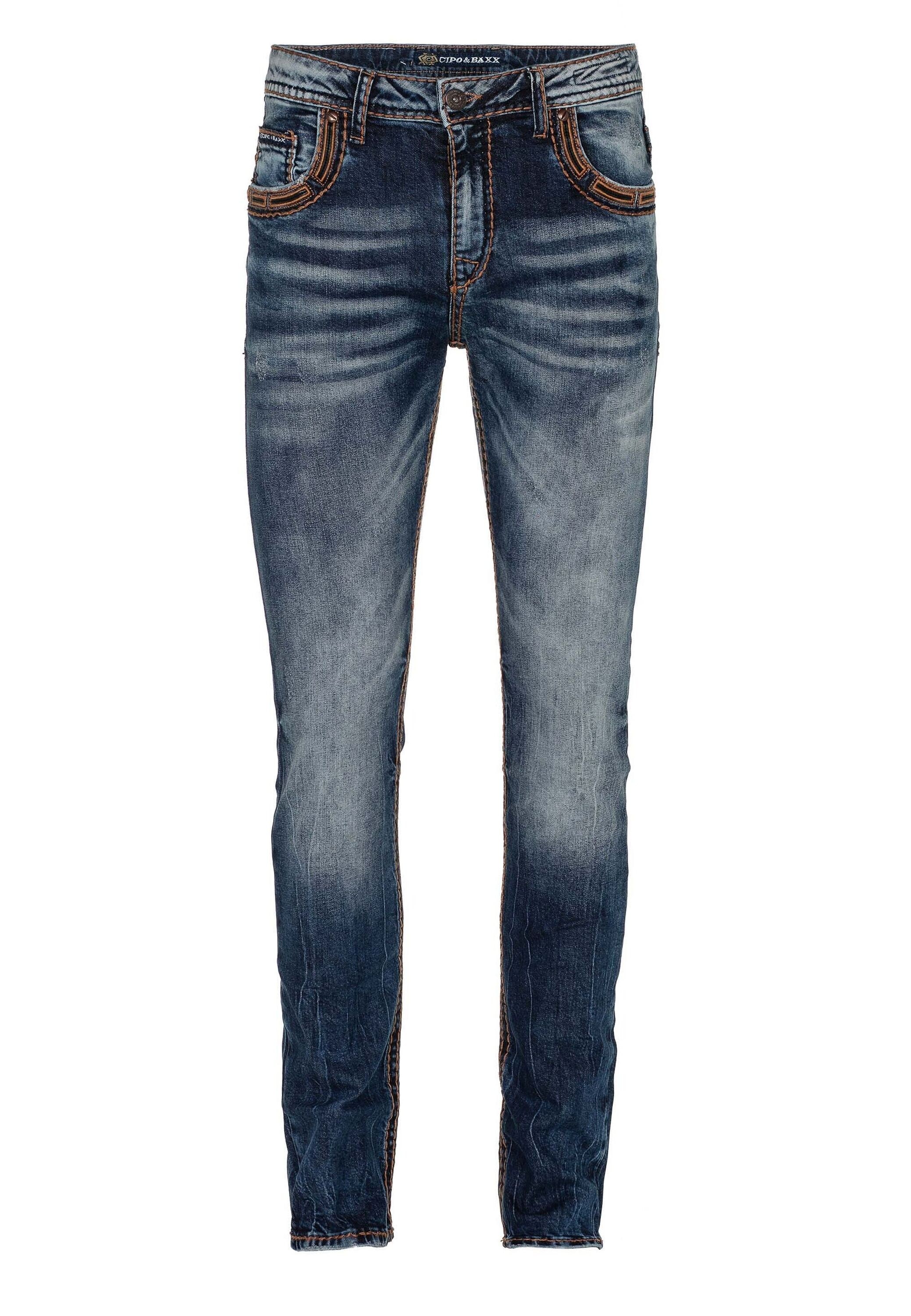 Cipo & Baxx Slim-fit-Jeans "Jeans" günstig online kaufen