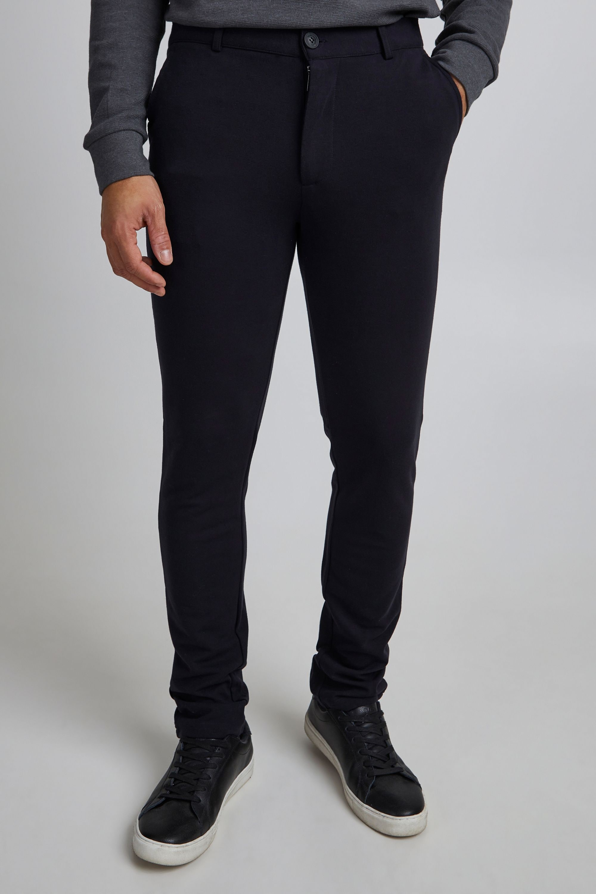 Blend Sweathose "BHNapa" Elastische Stoffhose im Business-Look - Slim Fit günstig online kaufen