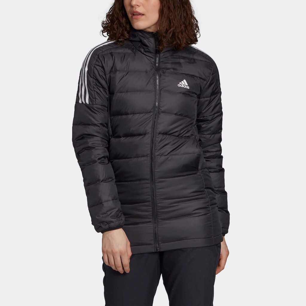 adidas Sportswear Outdoorjacke »ESSENTIALS DAUNENPARKA«, mit Kapuze