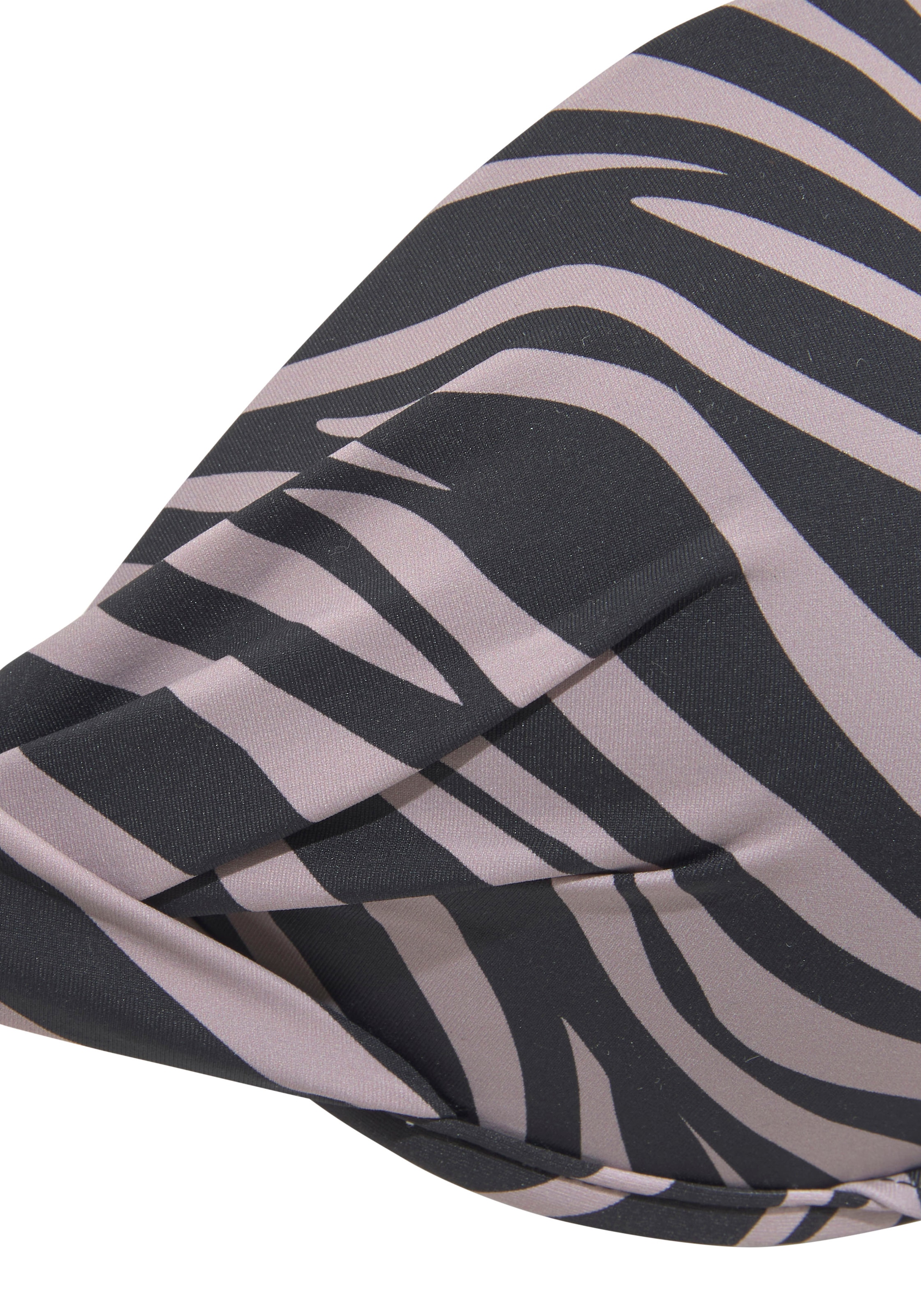 LASCANA Push-Up-Bikini-Top »Kaa«, im Animal-Design