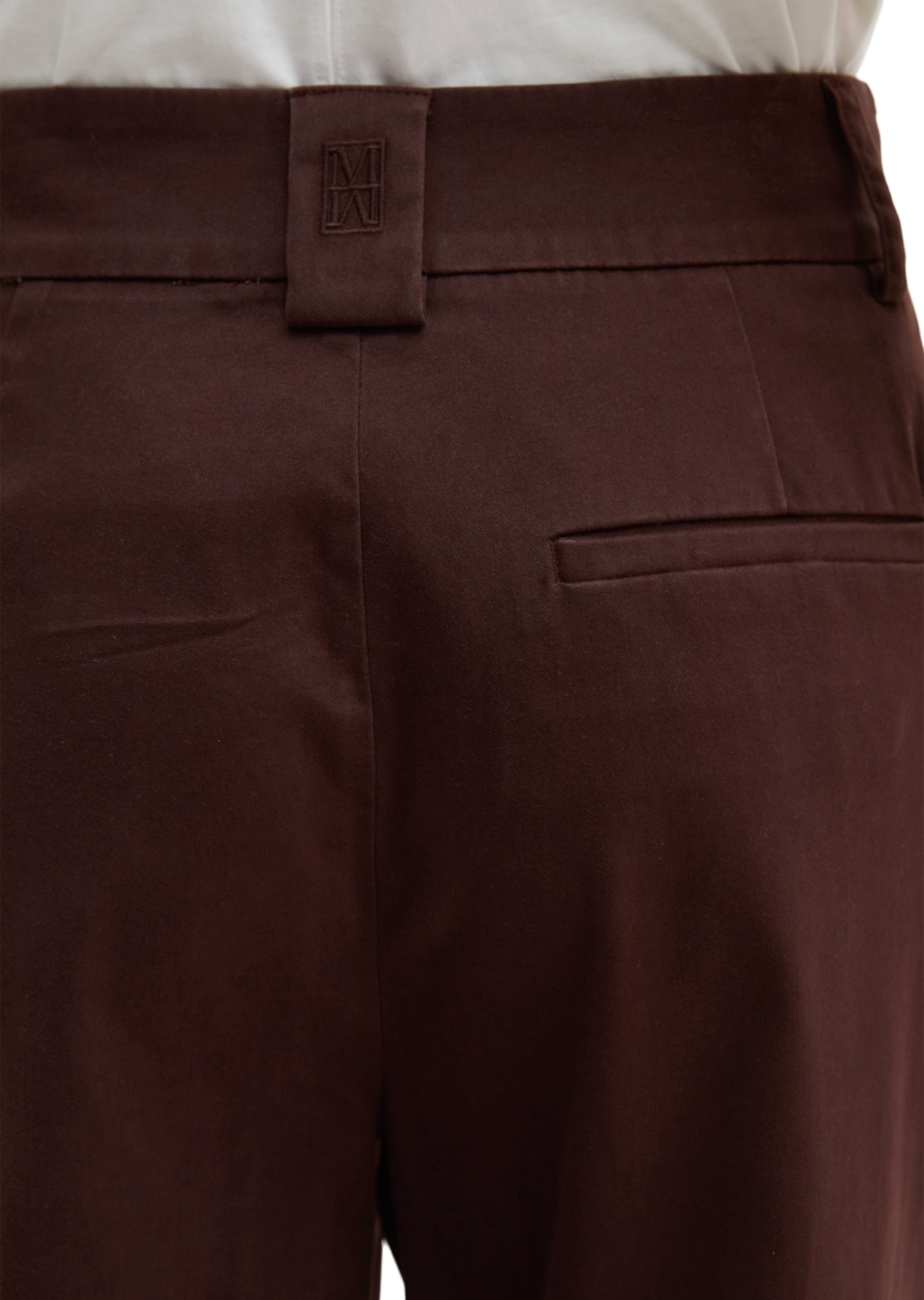 Marc O'Polo Chinohose »aus Organic Cotton-Stretch-Satin«