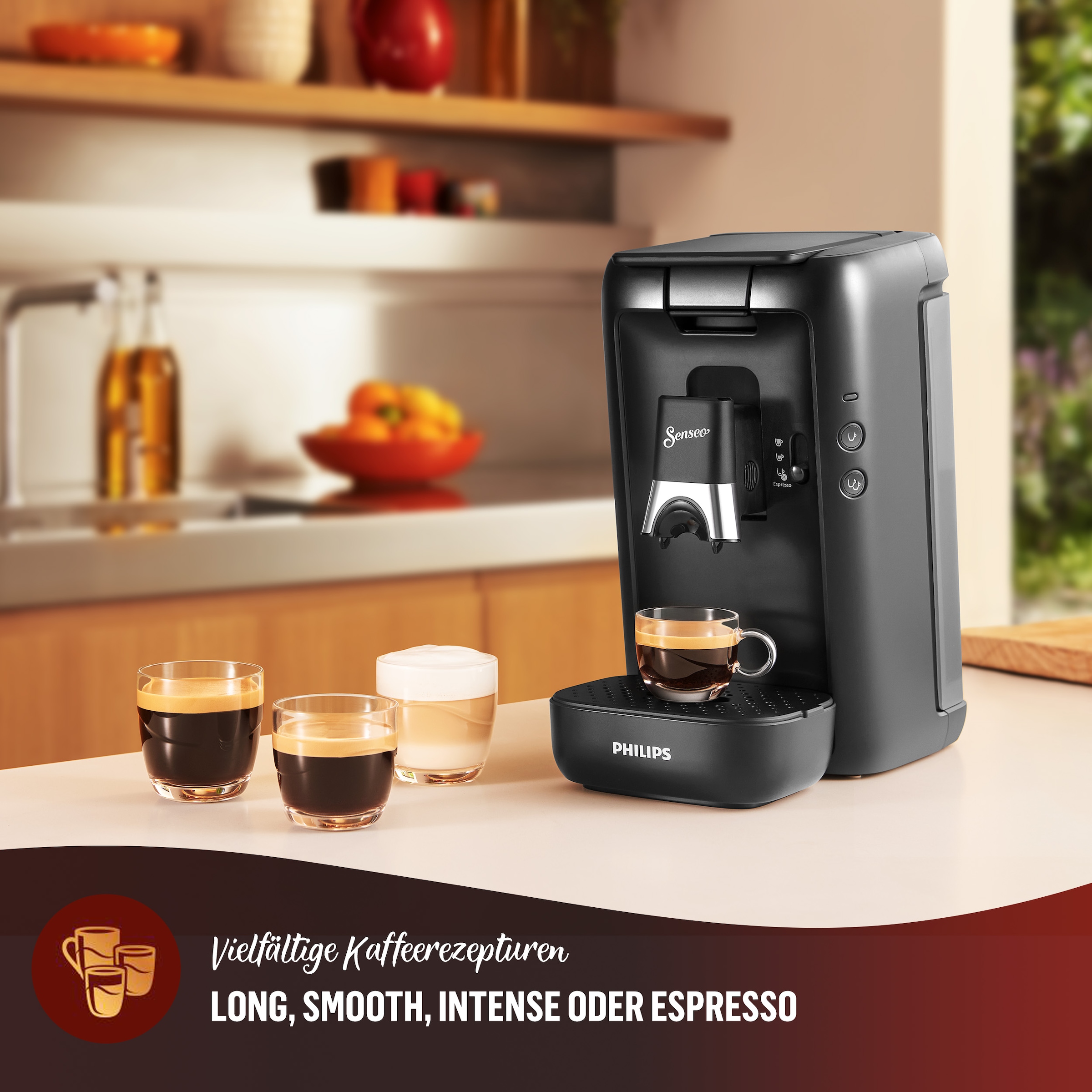 Philips Senseo Kaffeepadmaschine »Maestro CSA260/65«