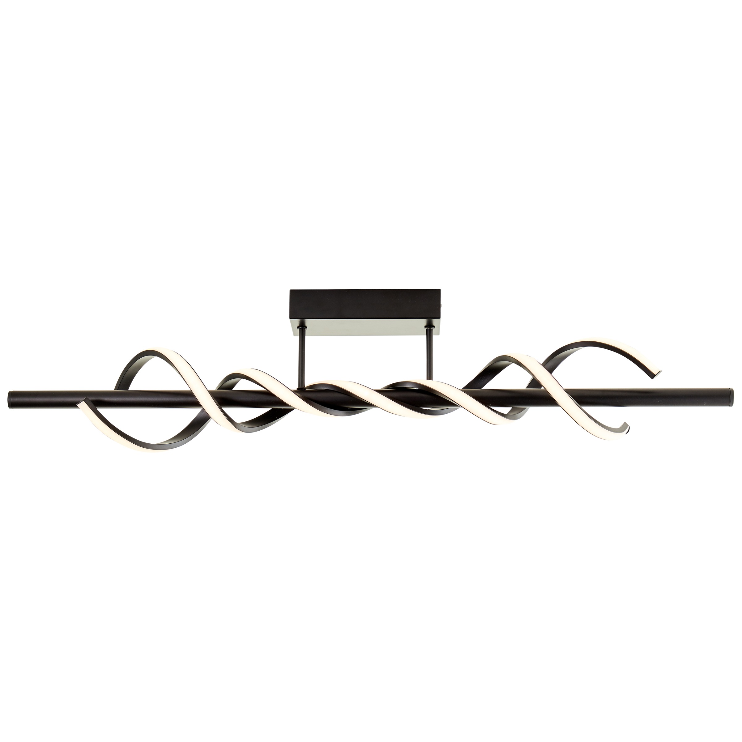 Brilliant LED Deckenleuchte »Amalie«, Breite 96 cm, 2600 lm, Metall/ Kunststoff, schwarz | BAUR