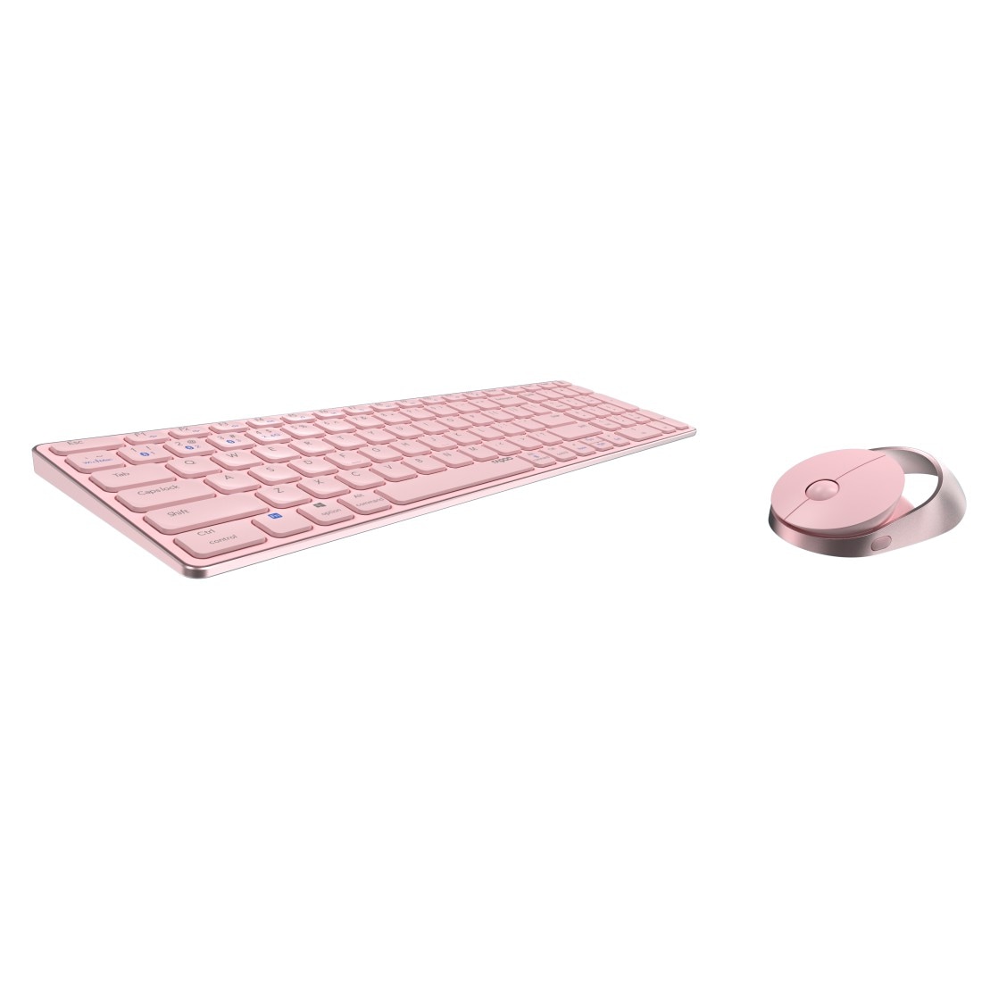 Rapoo Tastatur- und Maus-Set »9750M Kabelloses Multi-Mode-Deskset, DE-Layout, 2.4 GHz, 1300 DPI«