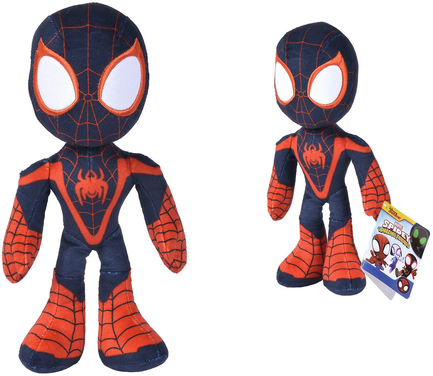 SIMBA Kuscheltier »Disney Marvel Miles Morales, Glow in the Dark, 25 cm«, mit Glow in the Dark Augen