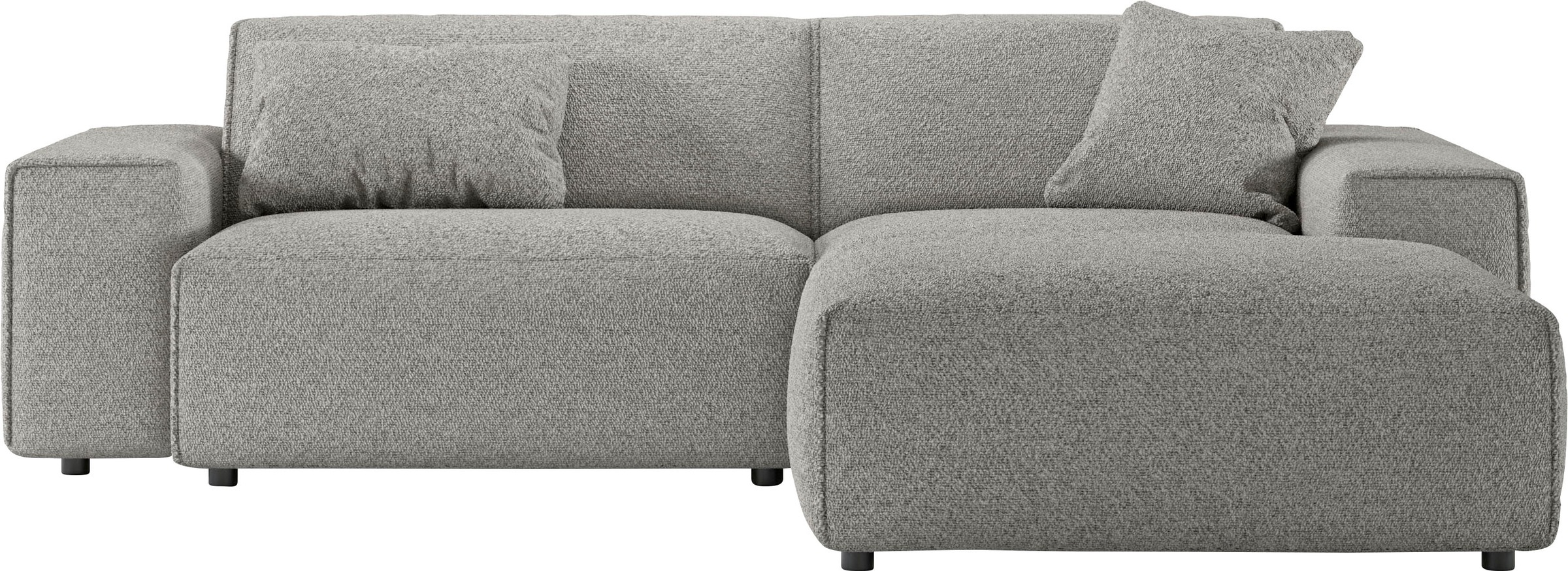 andas Ecksofa »Glimminge L-Form auch in Breitcord, Feincord + Easy care-Bezug,«, Breite 234, Zierkissen