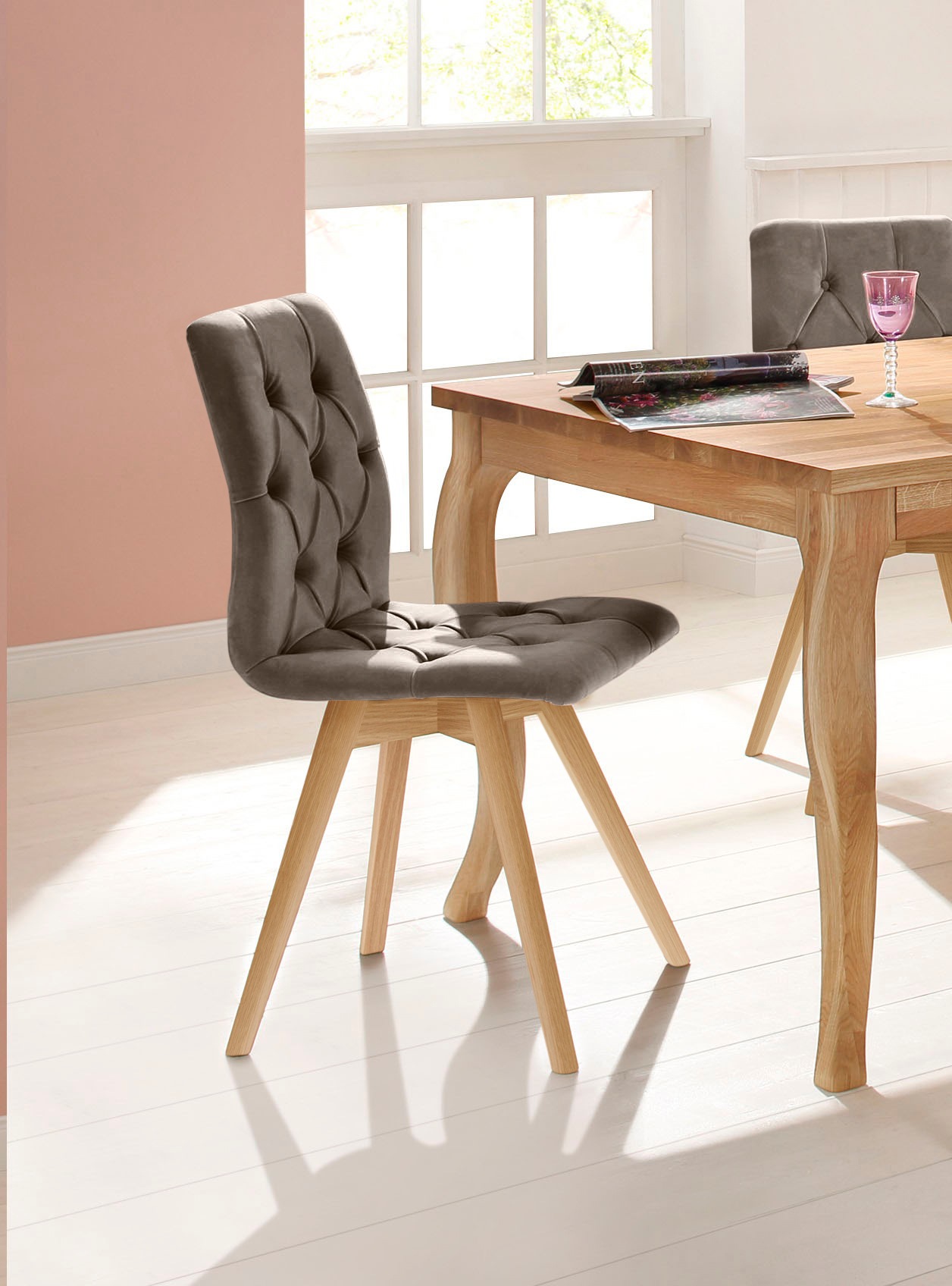 OTTO home Esszimmerstuhl "Rania" (Set) 2 Stk.im 2er/4er/6er Set, Massivholz günstig online kaufen