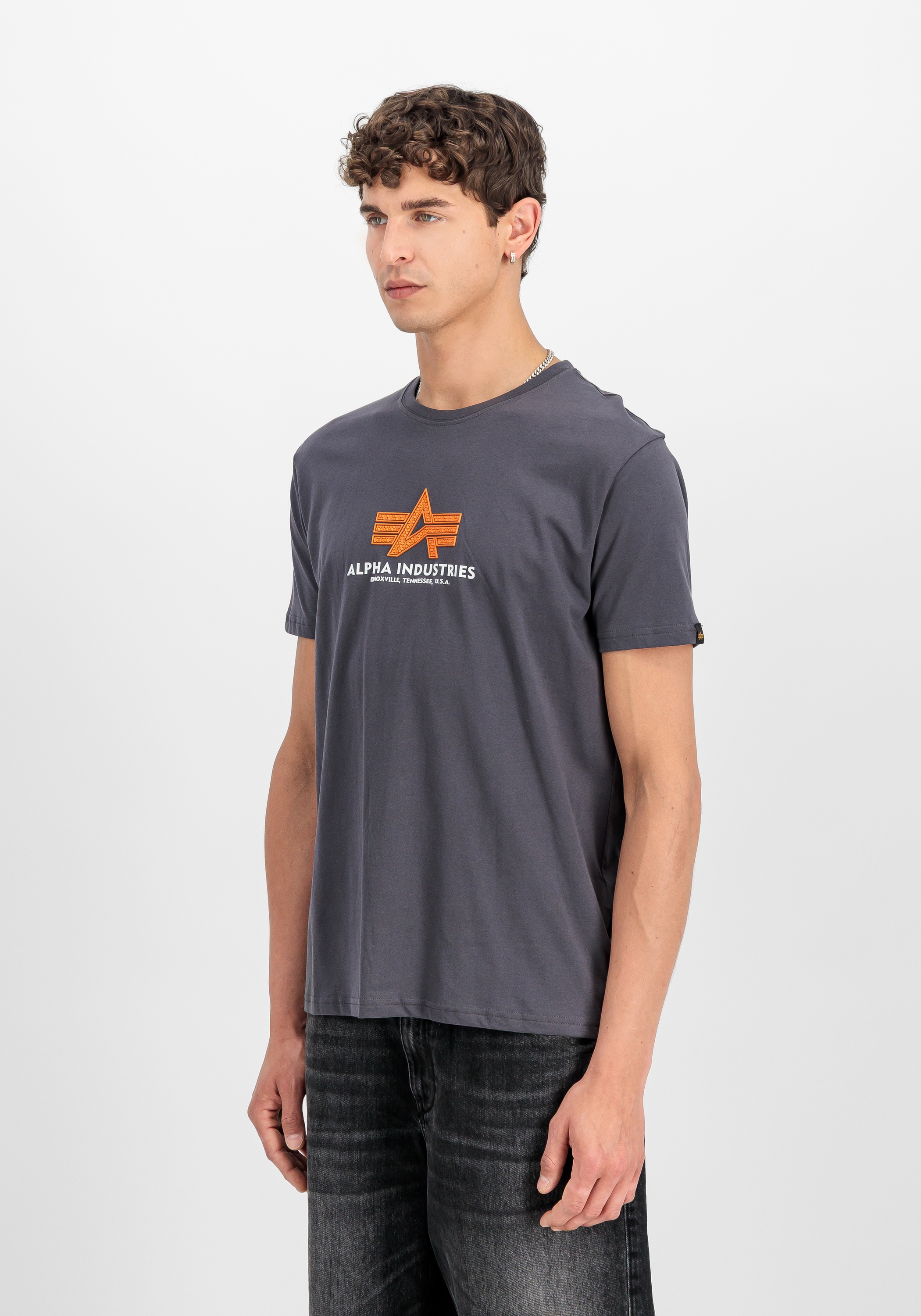 Alpha Industries 1100000002199 "Basic T-Shirt BL Rubber"