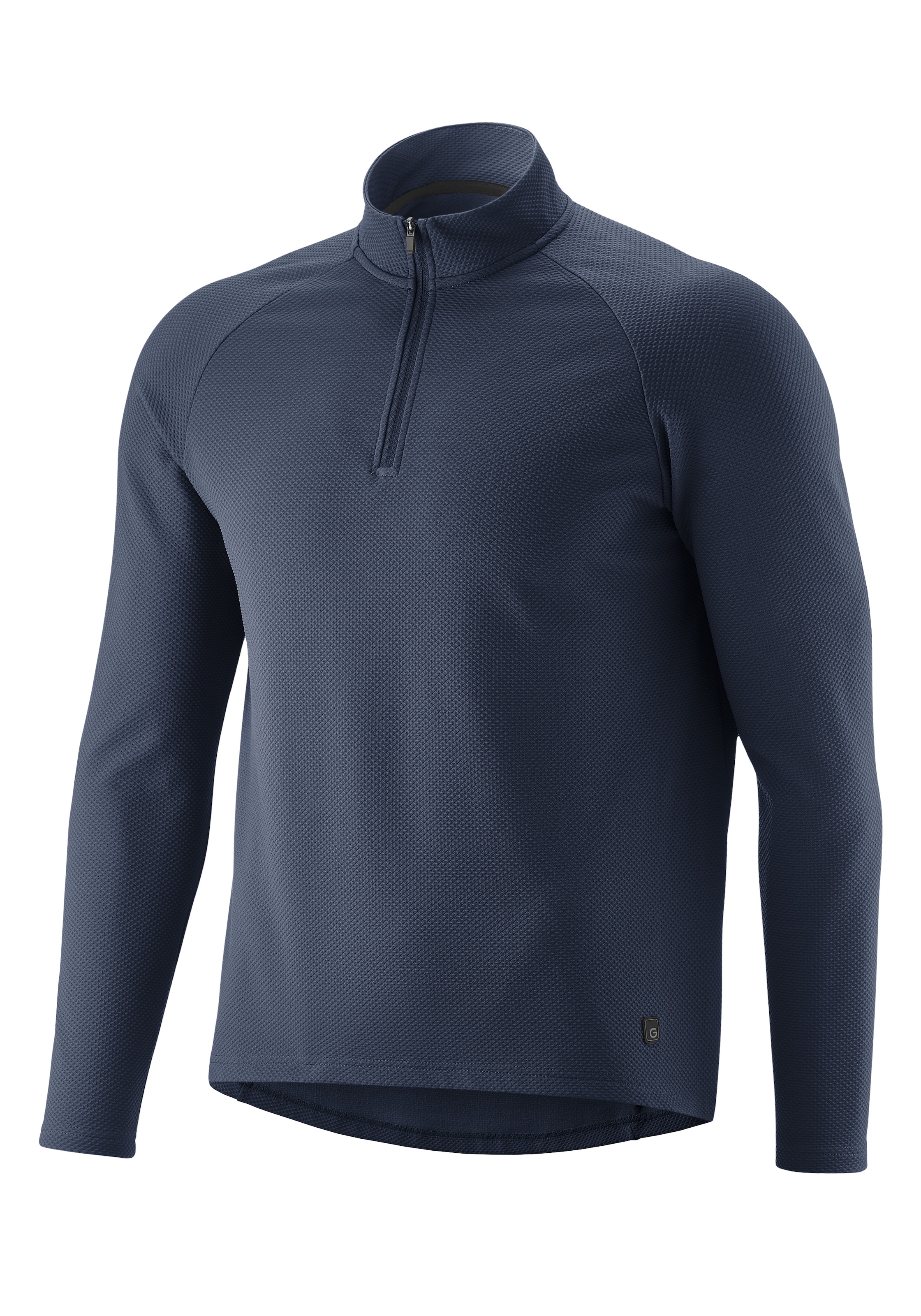 Gonso Radtrikot »Essential Jersey Longsleeve Therm M« Herren Radtrikot half-zip, langarm Trikot, Semi Fit