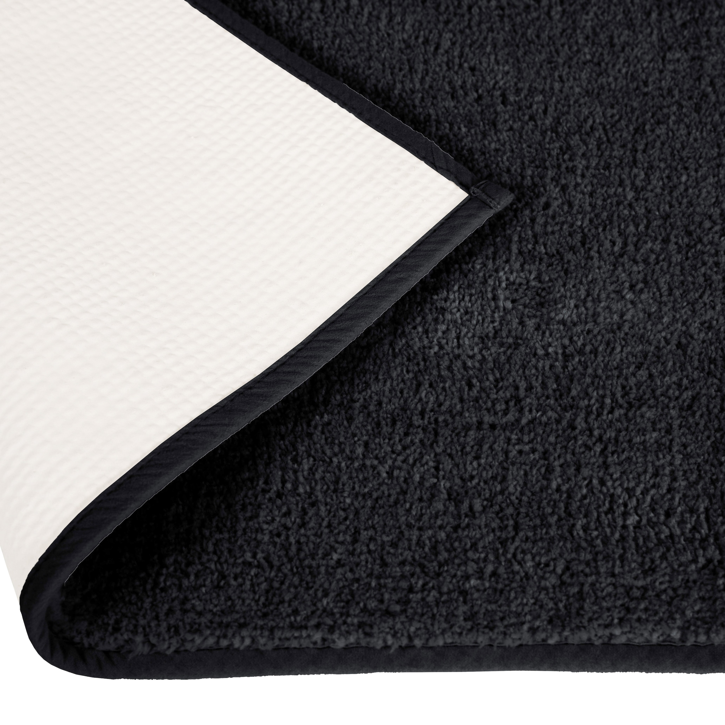 my home Badematte »Vanessa, Badvorleger, Badezimmer Teppich« Höhe 10 mm rutschhemmend beschichtet fußbodenheizungsgeeignet | schnell trocknend | strapazierfähig Badteppich, weiche Haptik, unifarben