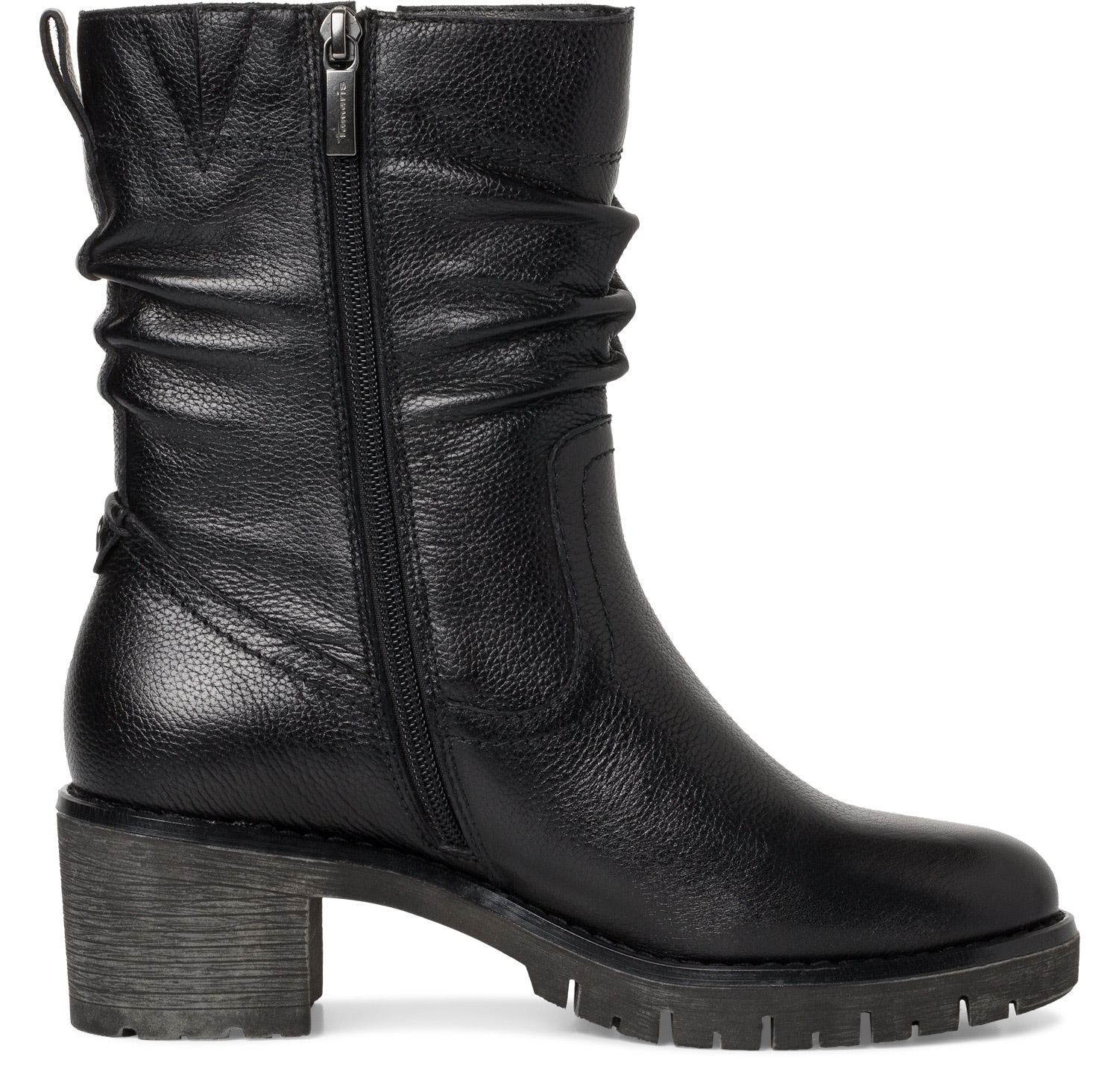 Tamaris COMFORT Winterstiefelette, mit Falten im slouchy Look, TEX-Ausstattung