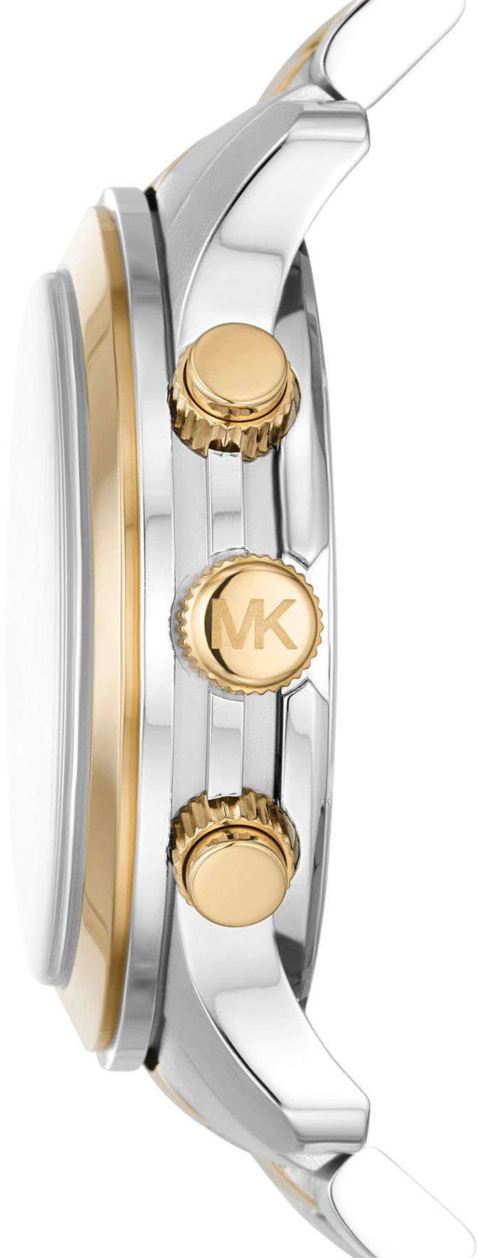 MICHAEL KORS Chronograph »RUNWAY«, Quarzuhr, Armbanduhr, Damenuhr, Stoppfunktion, Edelstahlarmband
