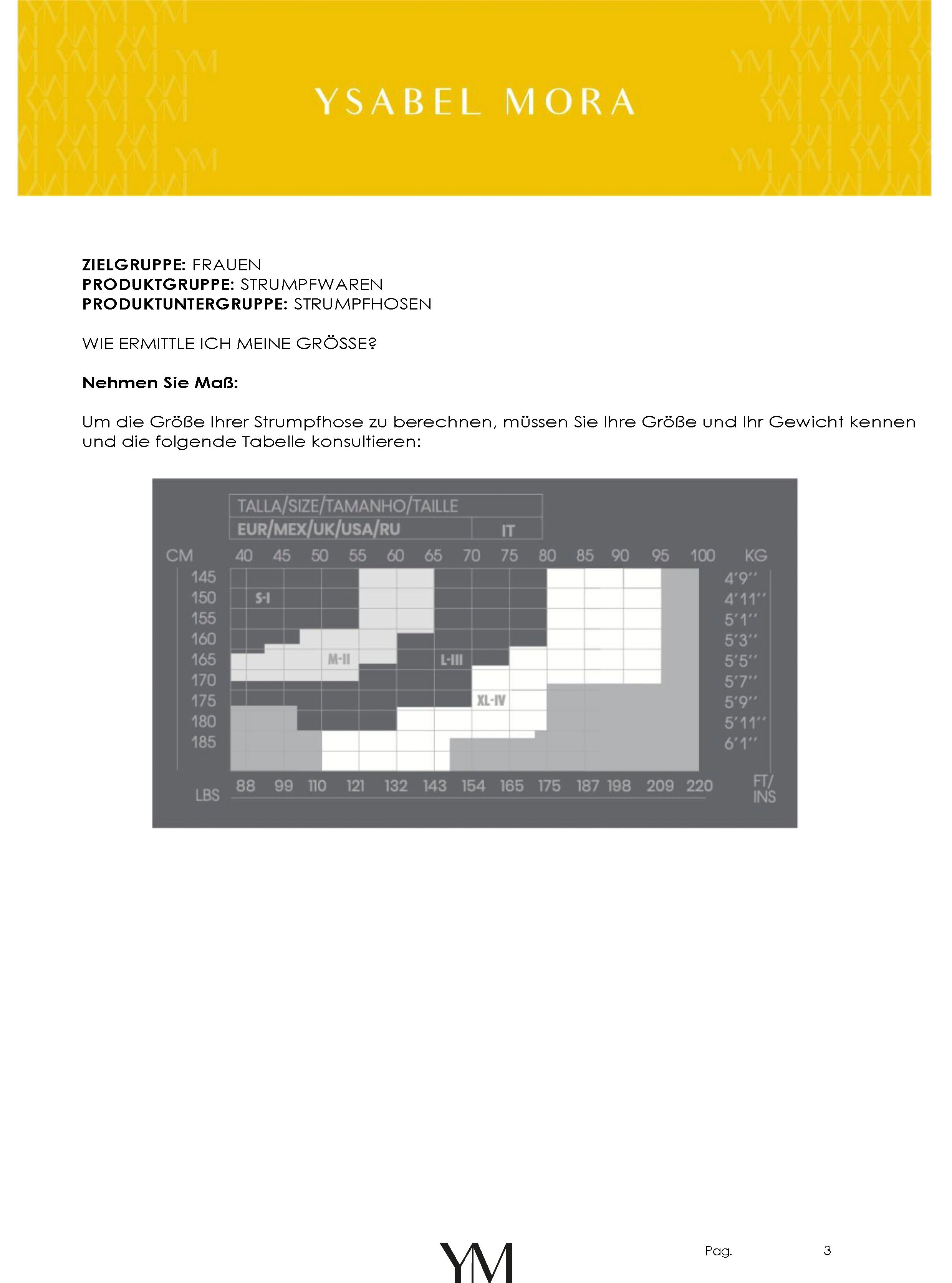 Thumbnail - YSABEL MORA Thermostrumpfhose "TIGHTS BASIC COLLECTION" 140 mit wärmender Innenseite für kalte Wintertage