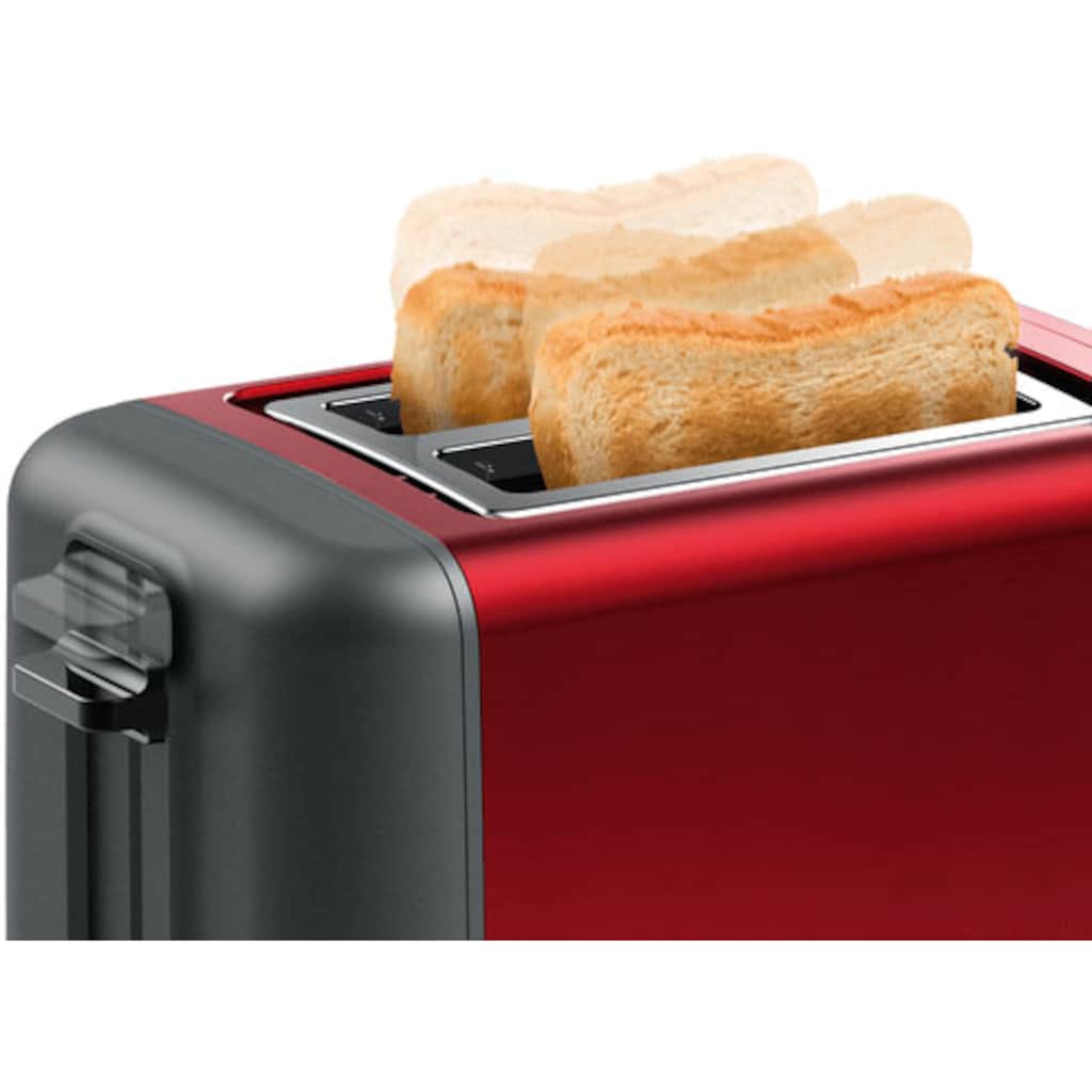 BOSCH Toaster »TAT3P424DE DesignLine«, 2 kurze Schlitze, 820 W
