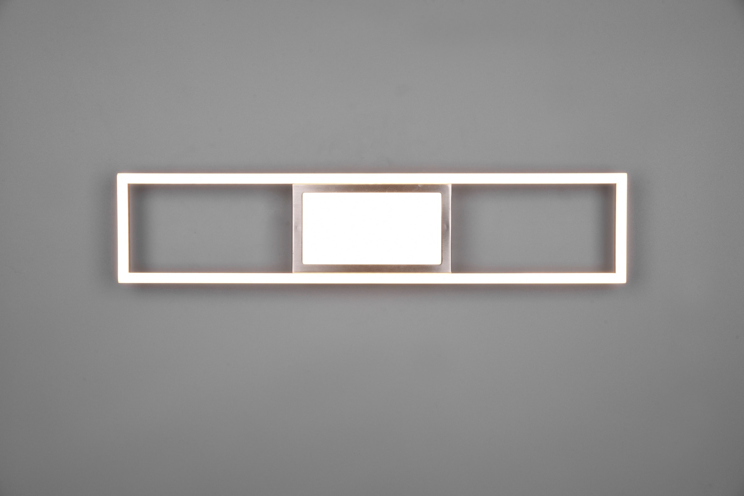 REALITY Leuchten LED Deckenleuchte »Rigido« LED-Board 1 Stk. Farbwechsler Deckenlampe mit Fernbedienung dimmbar Lichtfarbe einstellbar Memory