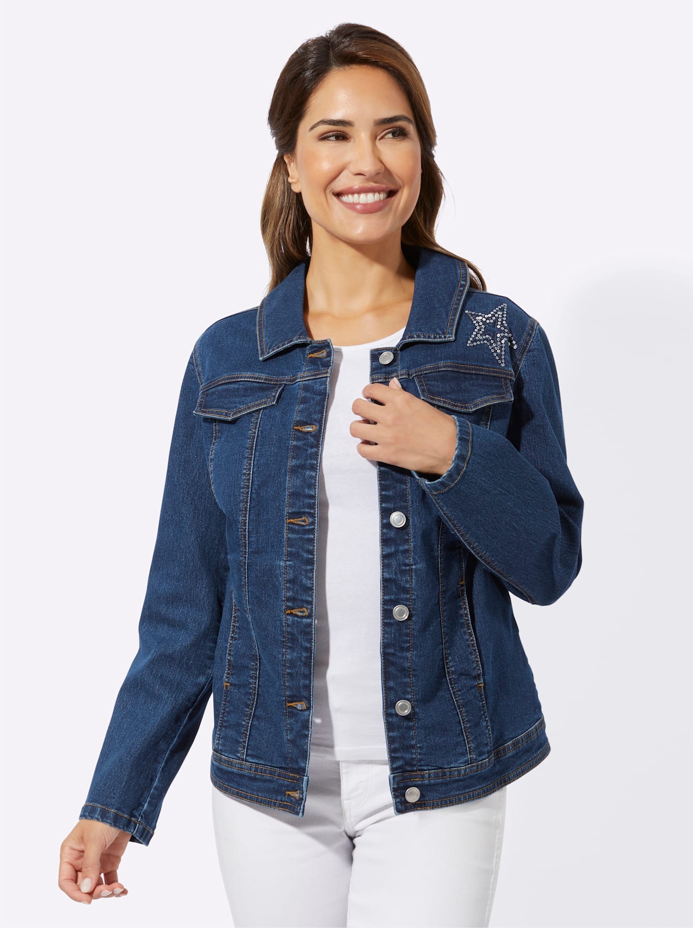 Classic Basics Jeansjacke, ohne Kapuze günstig online kaufen