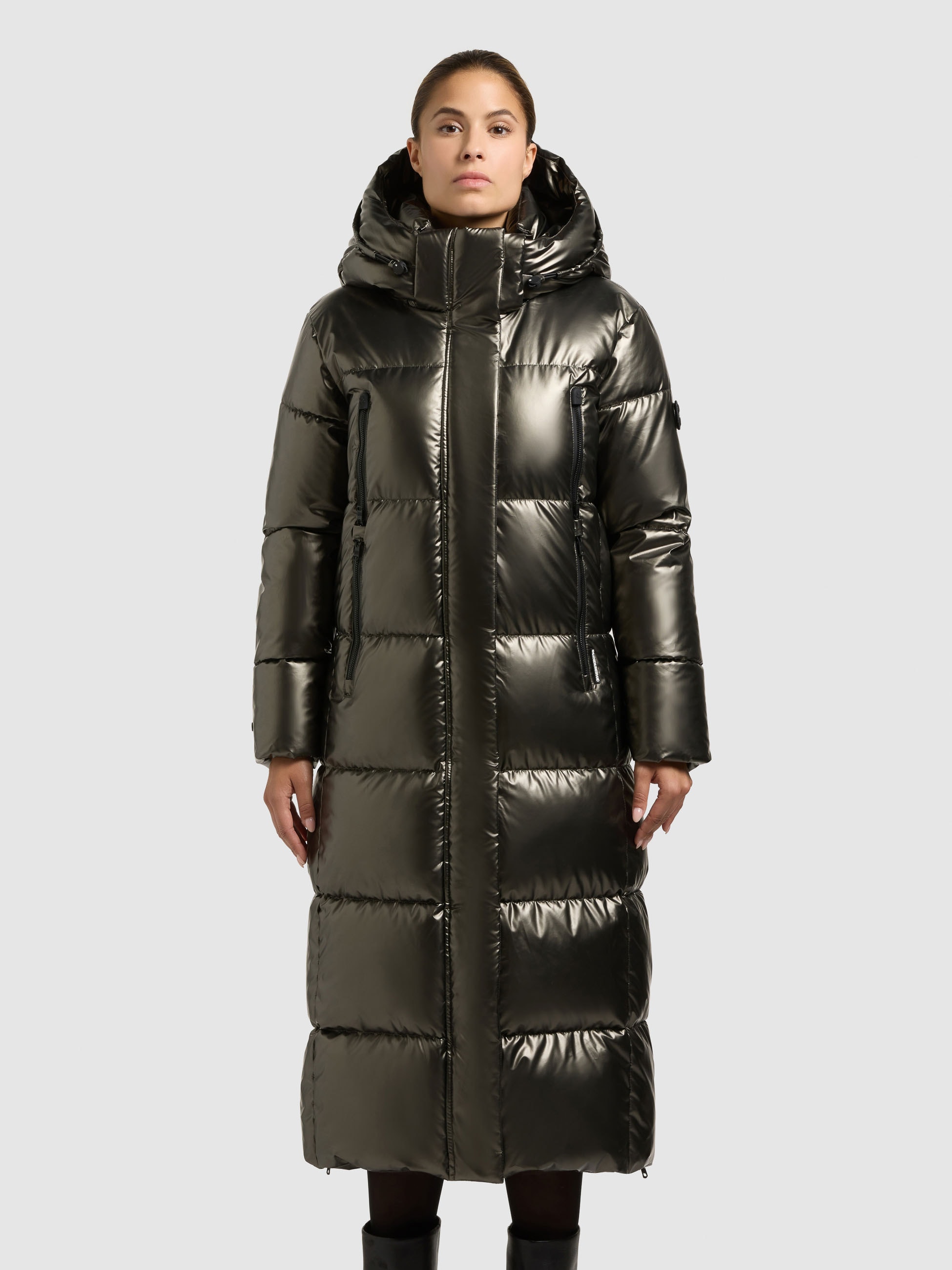 khujo Steppmantel »RUBINA2 SHINY«