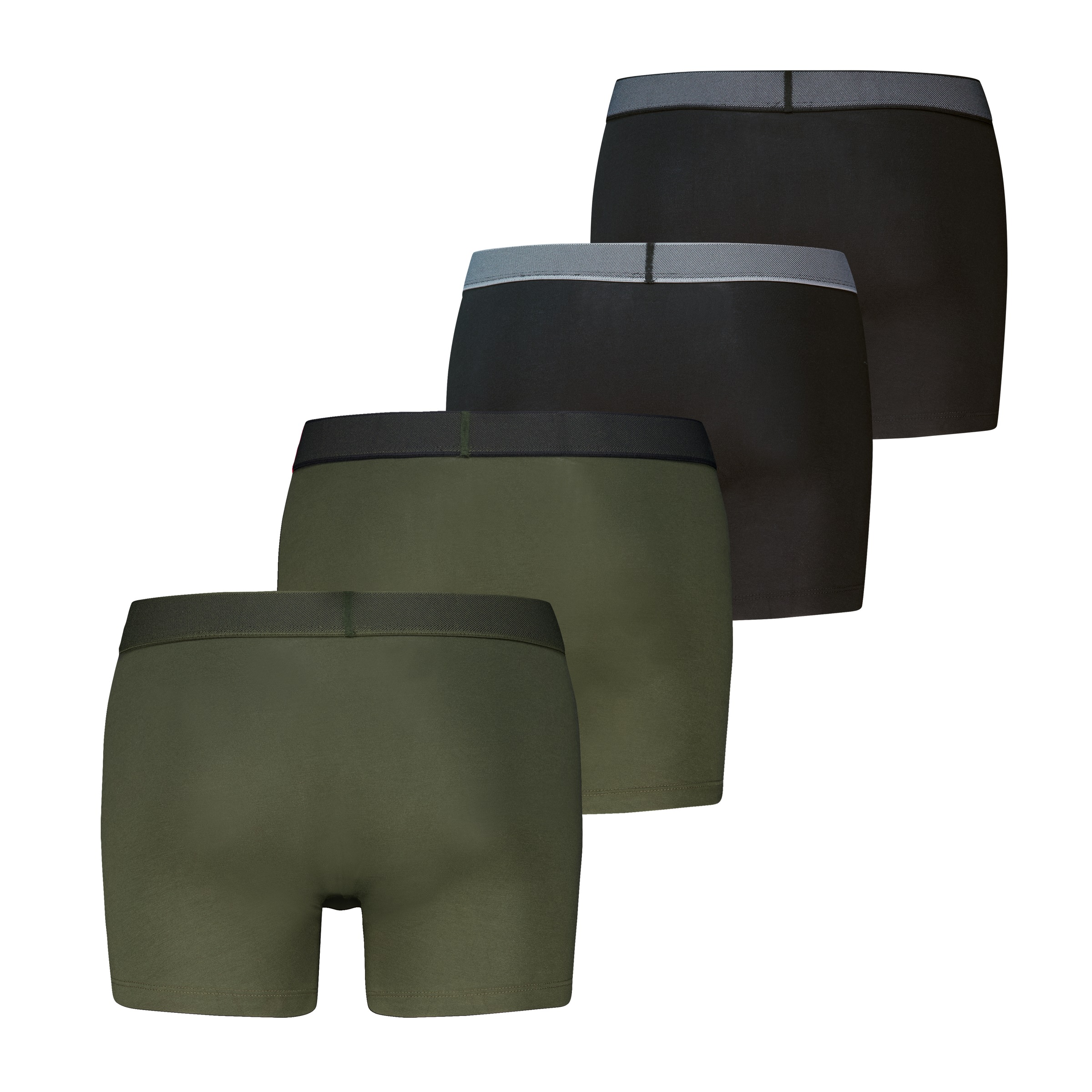 Levis Boxershorts "LEVIS MEN TWILL WB BOXER BRIEF 4P" 4er Pack günstig online kaufen