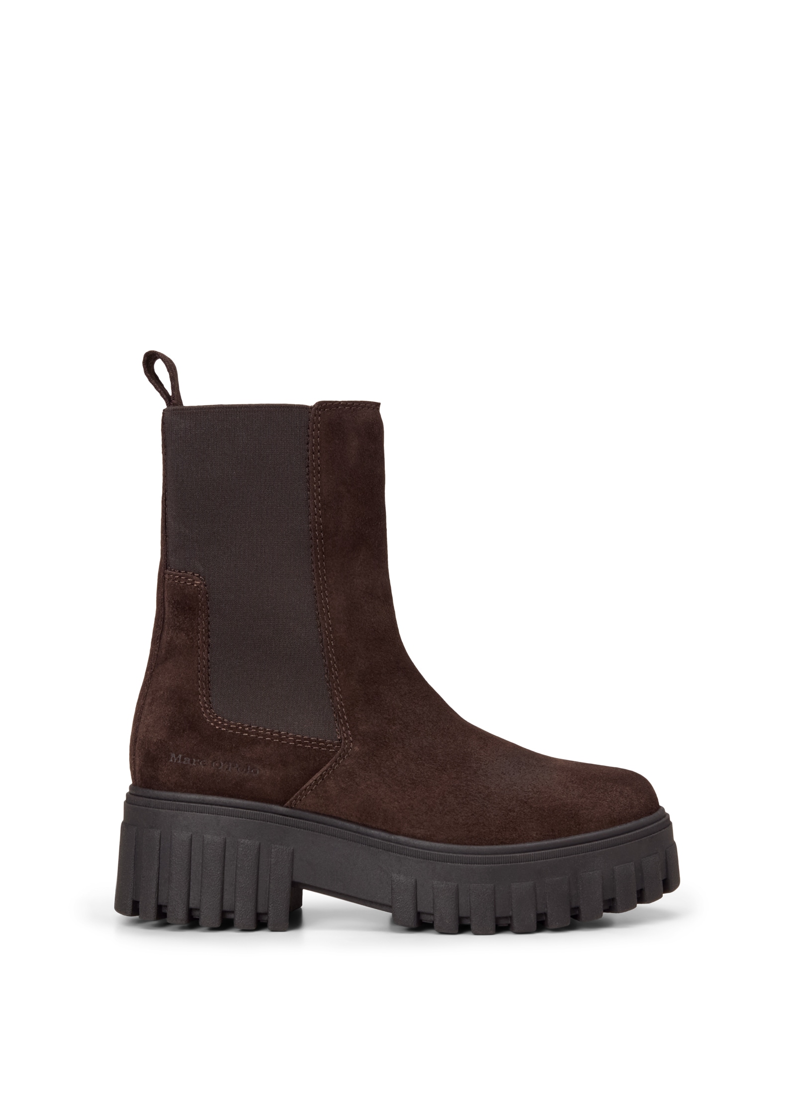 Marc O'Polo Chelseaboots »Model Vala 5«  Stiefelette, Plateauboots mit Stretcheinsatz