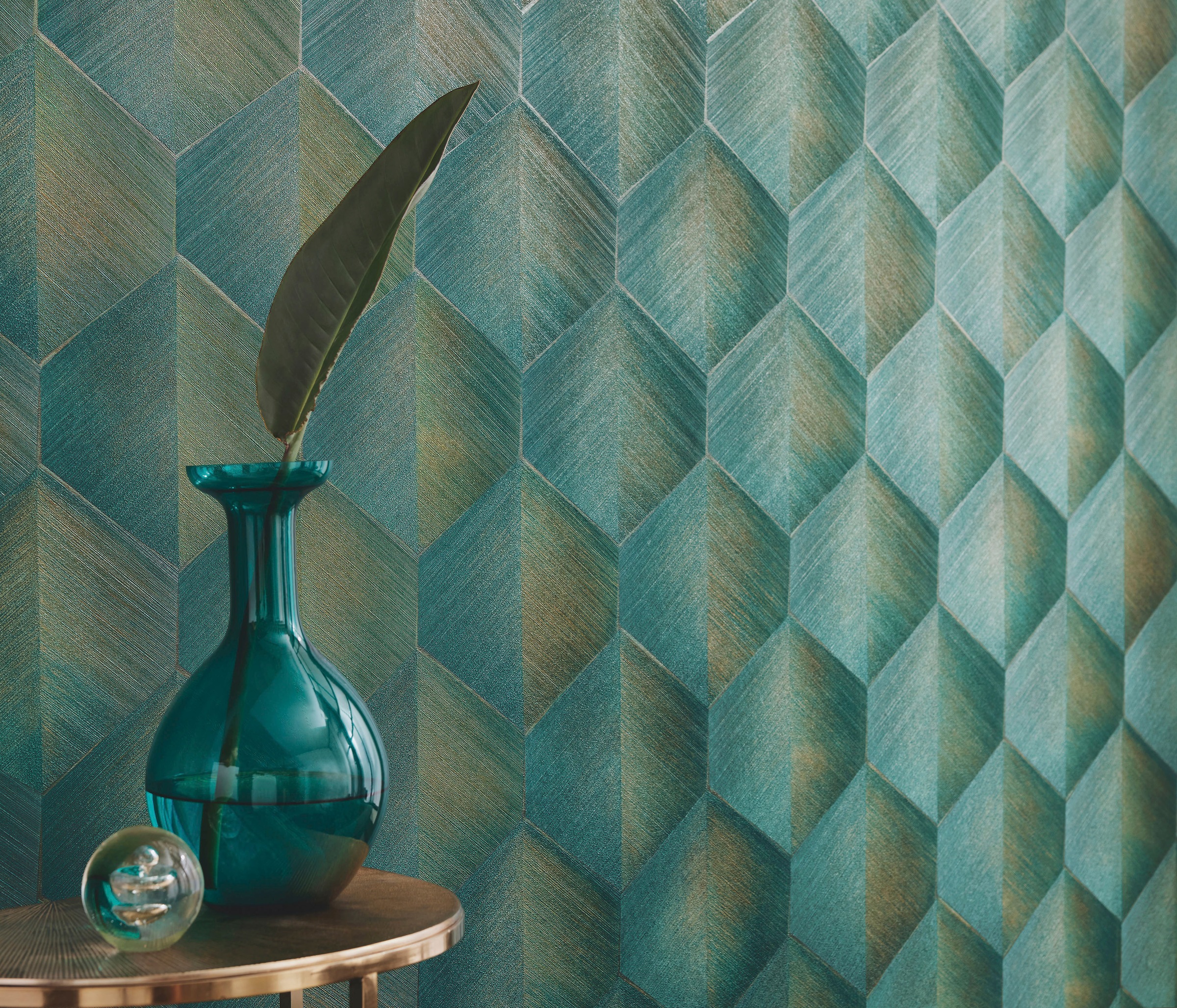 Fashion for walls Vliestapete "Prisma" 3D-Optik geprägt Phthalate frei