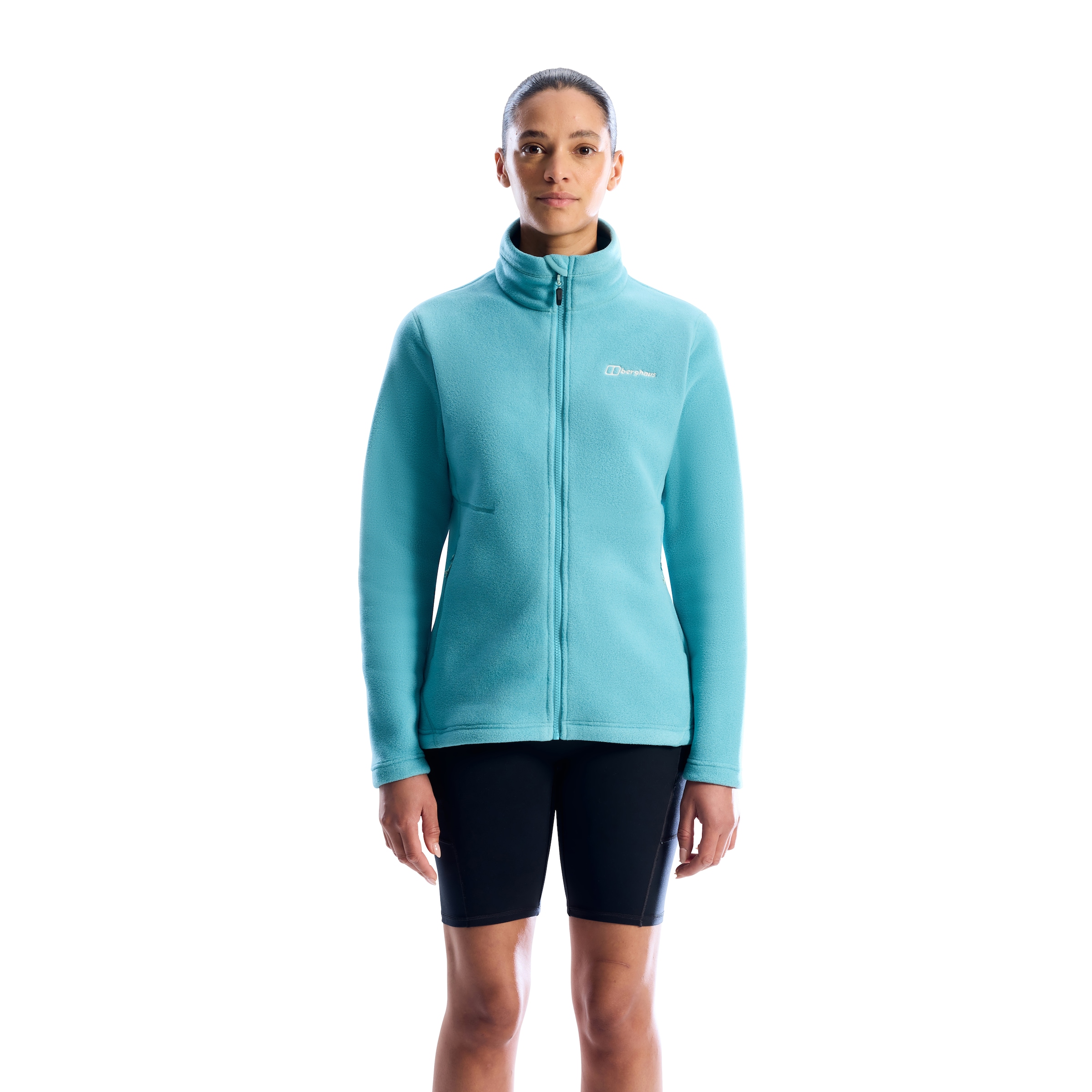 Berghaus Fleecejacke "PRISM PT IA FL JKT AF" durchgehender Reißverschluss, atmungsaktives Material, wasserabweisend