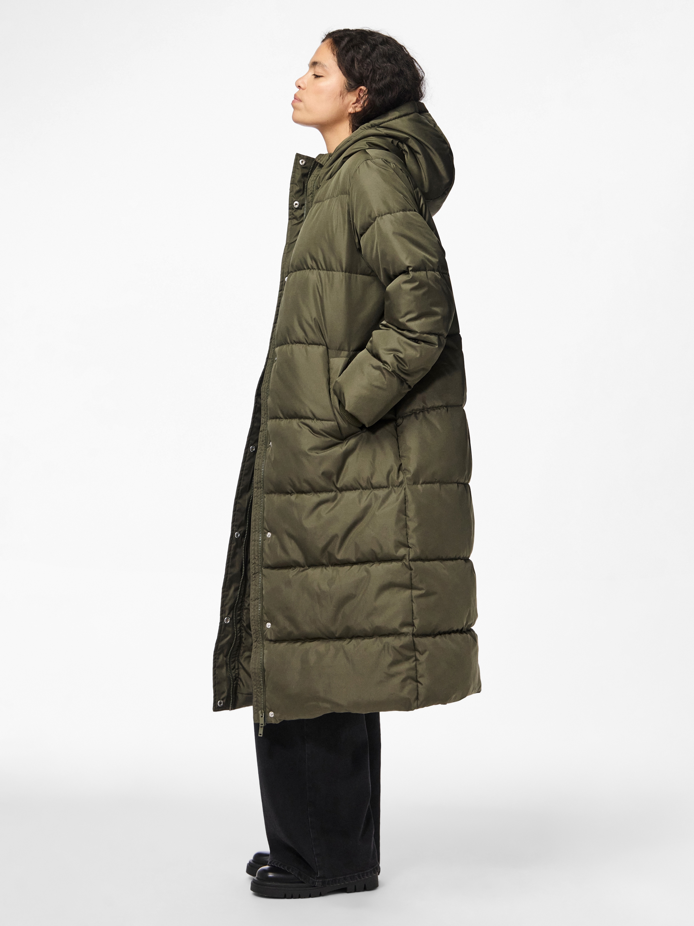 pieces Steppmantel »PCMADDIE LONG PUFFER JACKET NOOS BC«