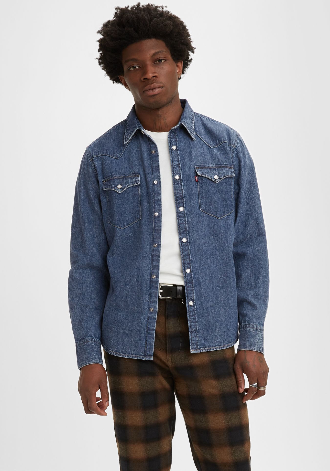 Levis 1100000002199 "LE BARSTOW WESTERN STAND" mit Brusttaschen
