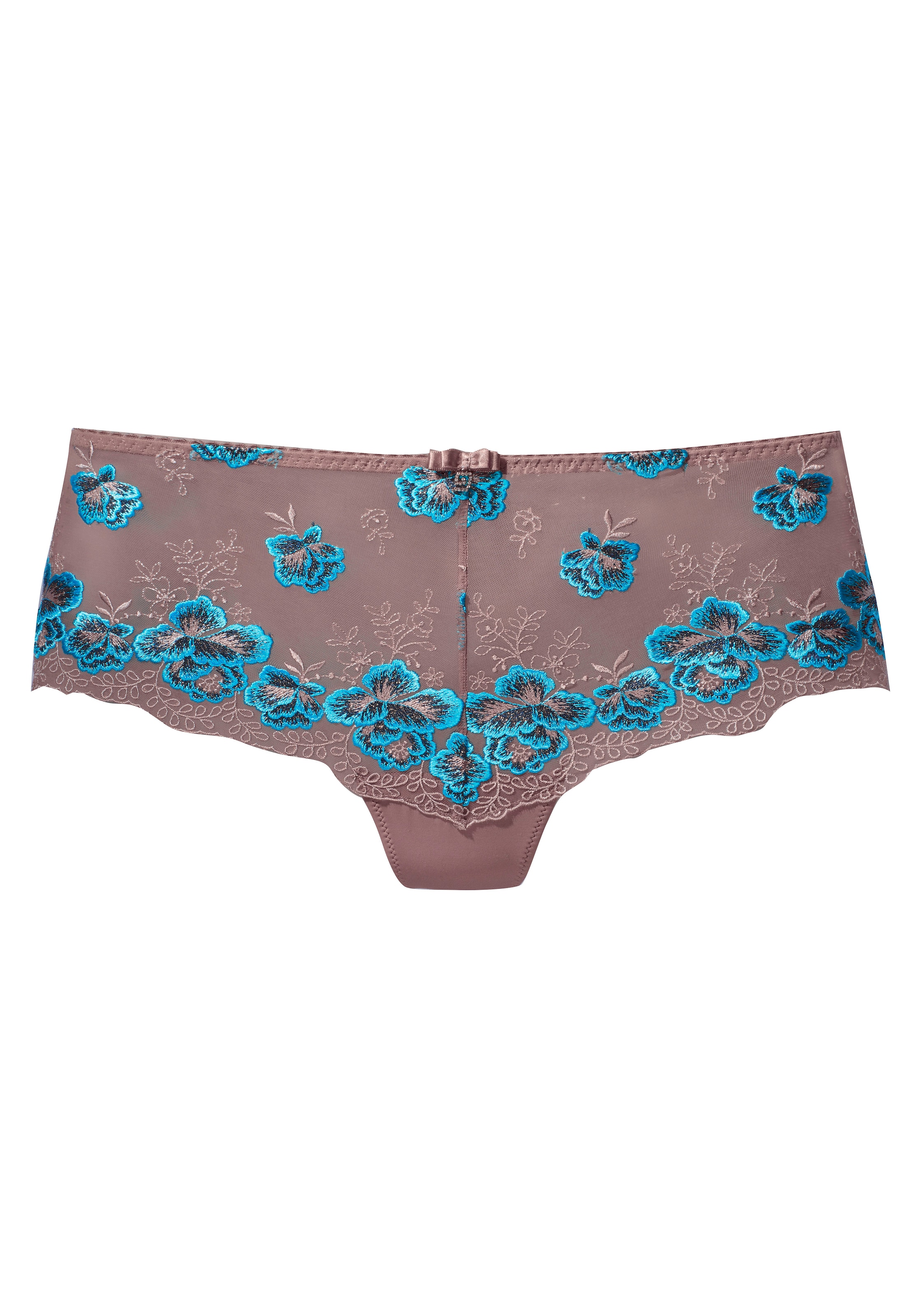 Nuance Panty, mit edler Stickereispitze in floraler Optik