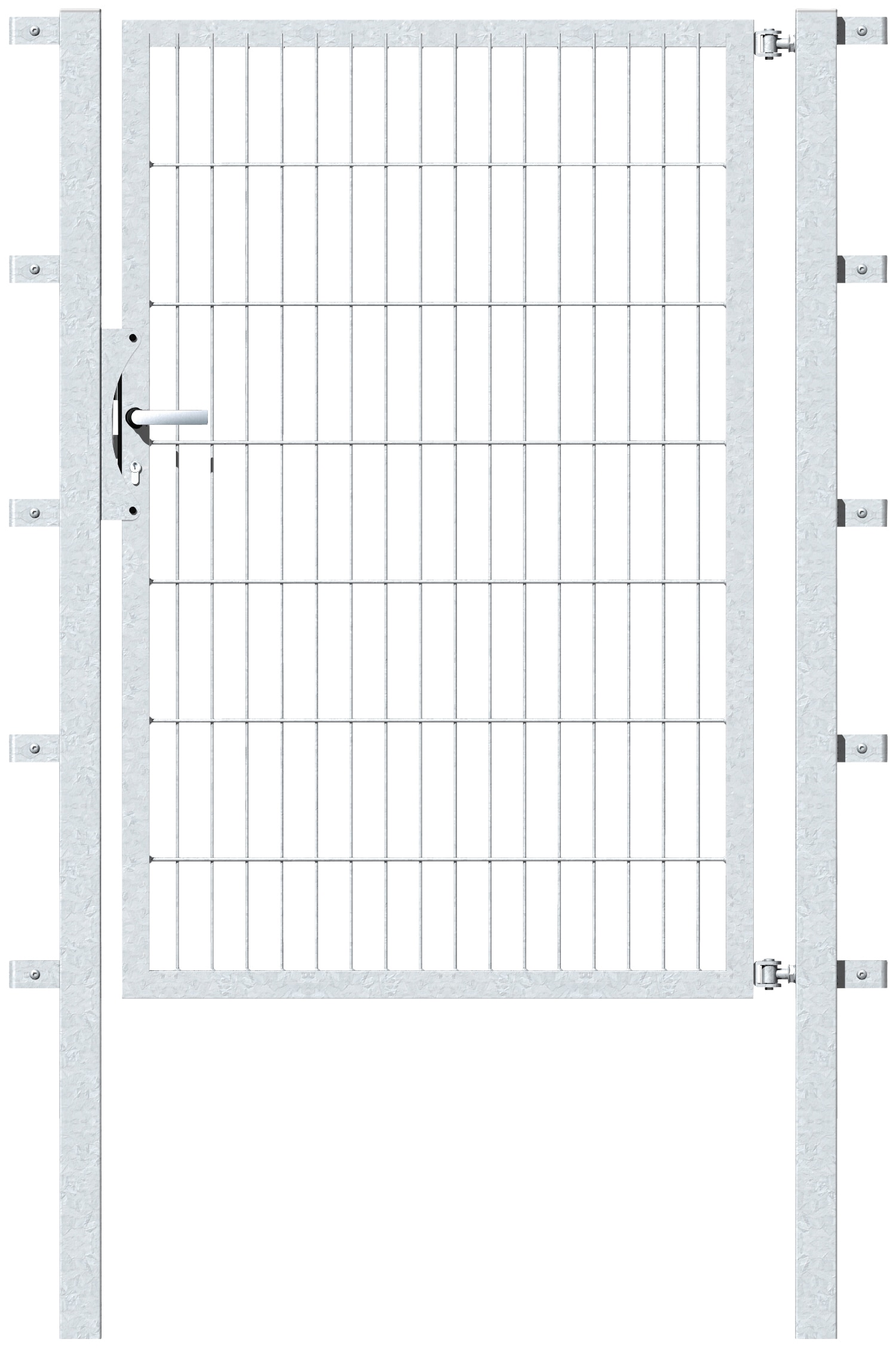 Alberts Zauneinzeltür, 100 cm Breite, in versch. Höhen