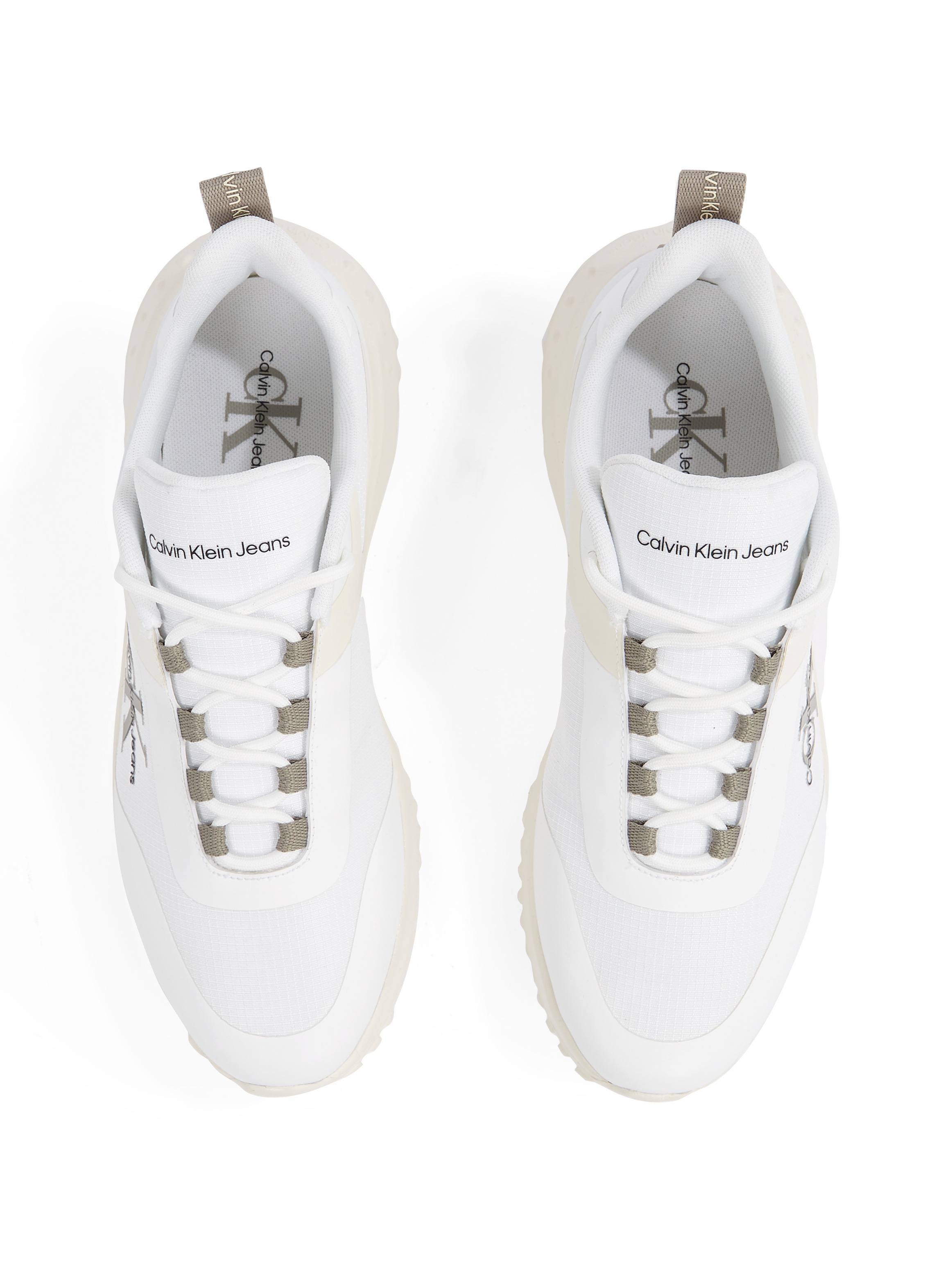 Calvin Klein Jeans Sneaker »EVA RUNNER LOW LACE ML MIX«, mit leichter Profilsohle, Freizeitschuh, Halbschuh, Schnürschuh