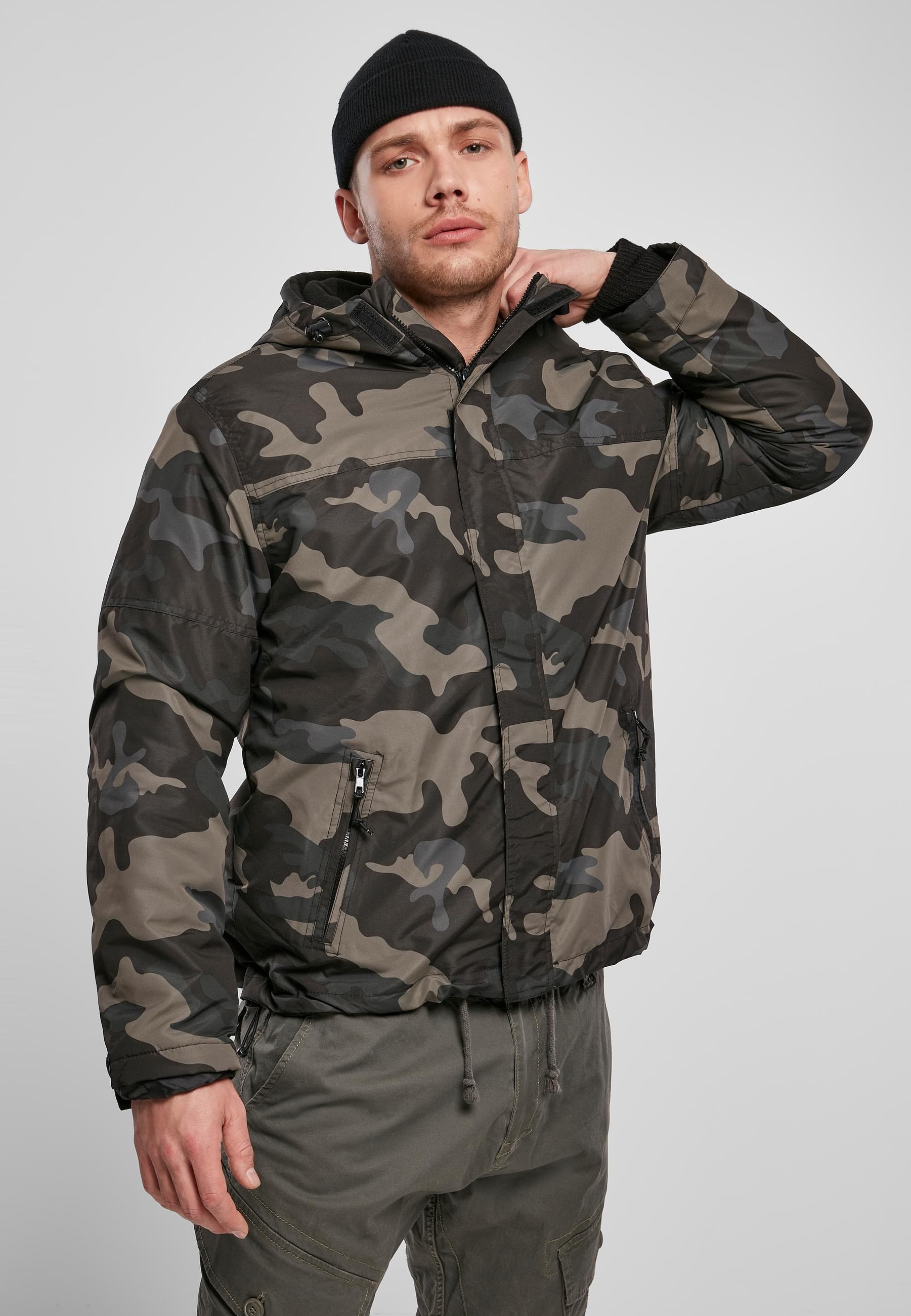 Brandit Allwetterjacke »Brandit Herren Windbreaker Frontzip«, (1 St.), mit Kapuze