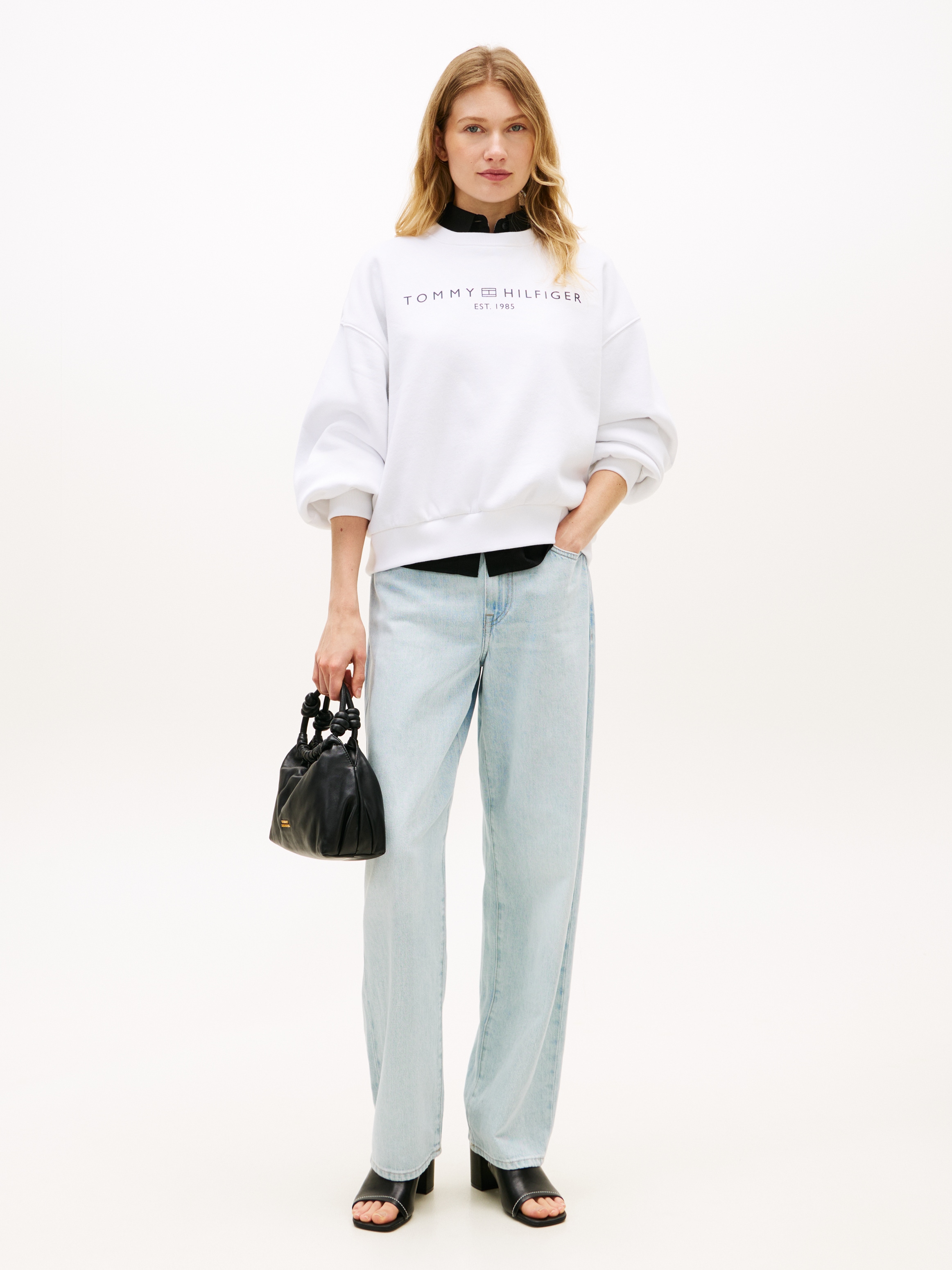 Tommy Hilfiger Sweatshirt »EXT CORP LOGO«, Baumwollmischung
