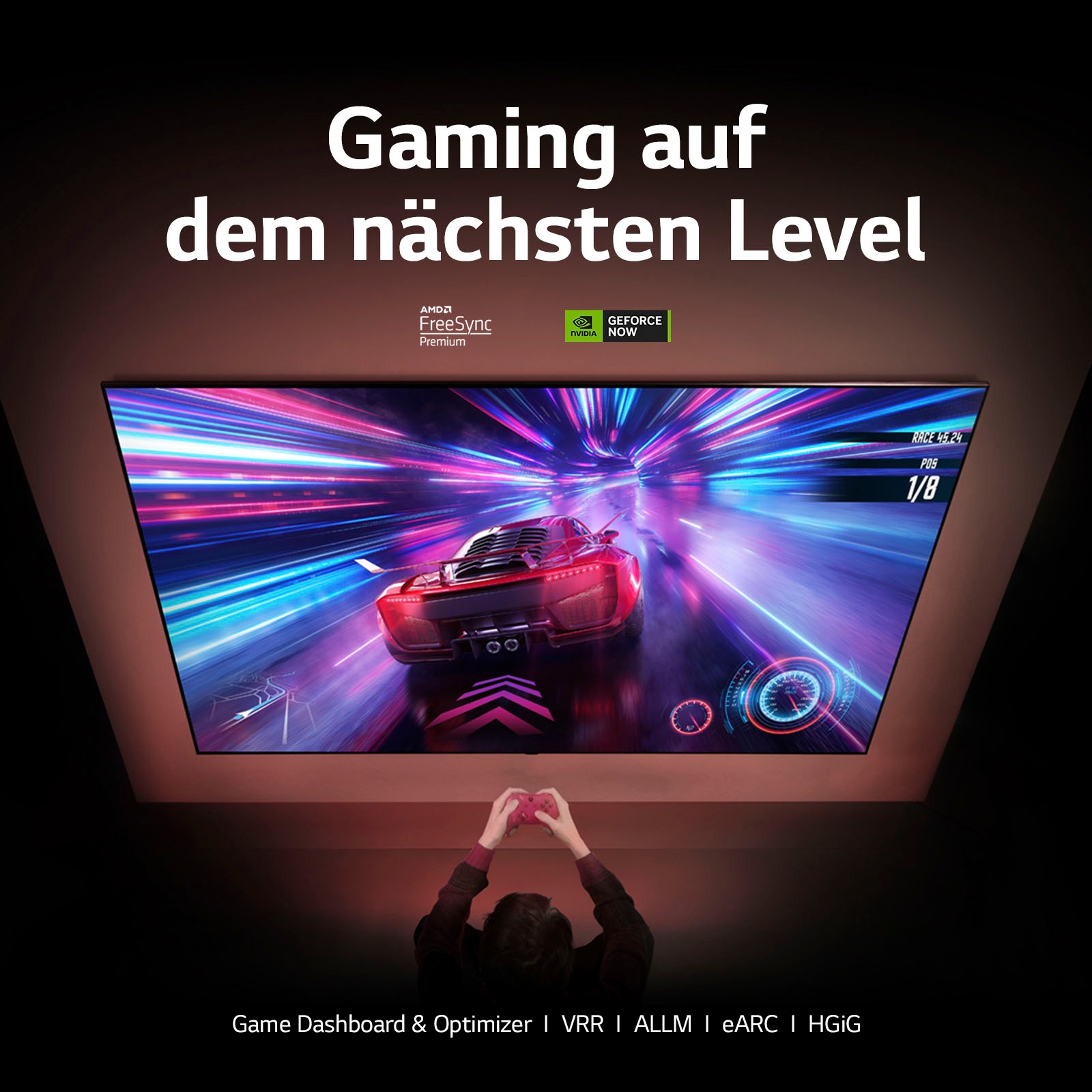 LG QNED-Fernseher »65QNED866RE«, 4K Ultra HD, Smart-TV, QNED MiniLED, bis zu 120Hz, α7 Gen6 4K AI-Prozessor, HDMI 2.1