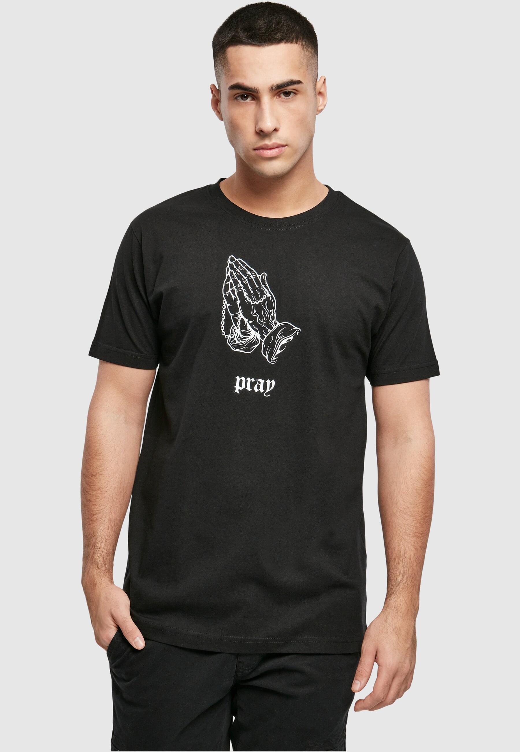 Thumbnail - MisterTee T-Shirt "MisterTee Herren Dark Pray Tee", (1 tlg.)