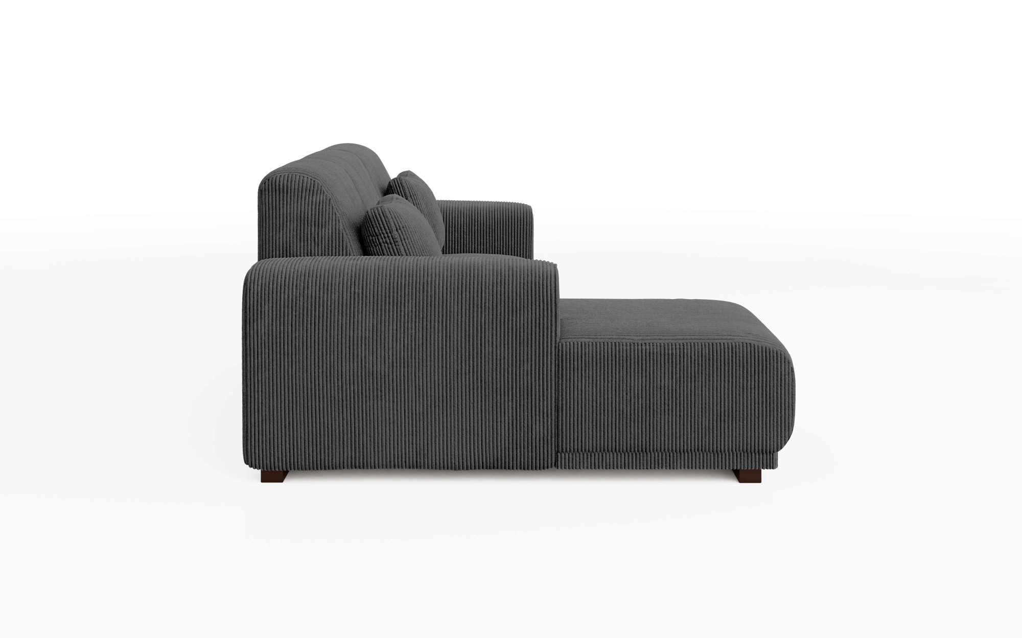Home affaire Ecksofa »BORNHOLM L-Form mit Recamiere, Maße B/T/H: 234/162/85 cm«, Recamiere links oder rechts bestellbar, Wellenfederung, inkl. 2 Kissen