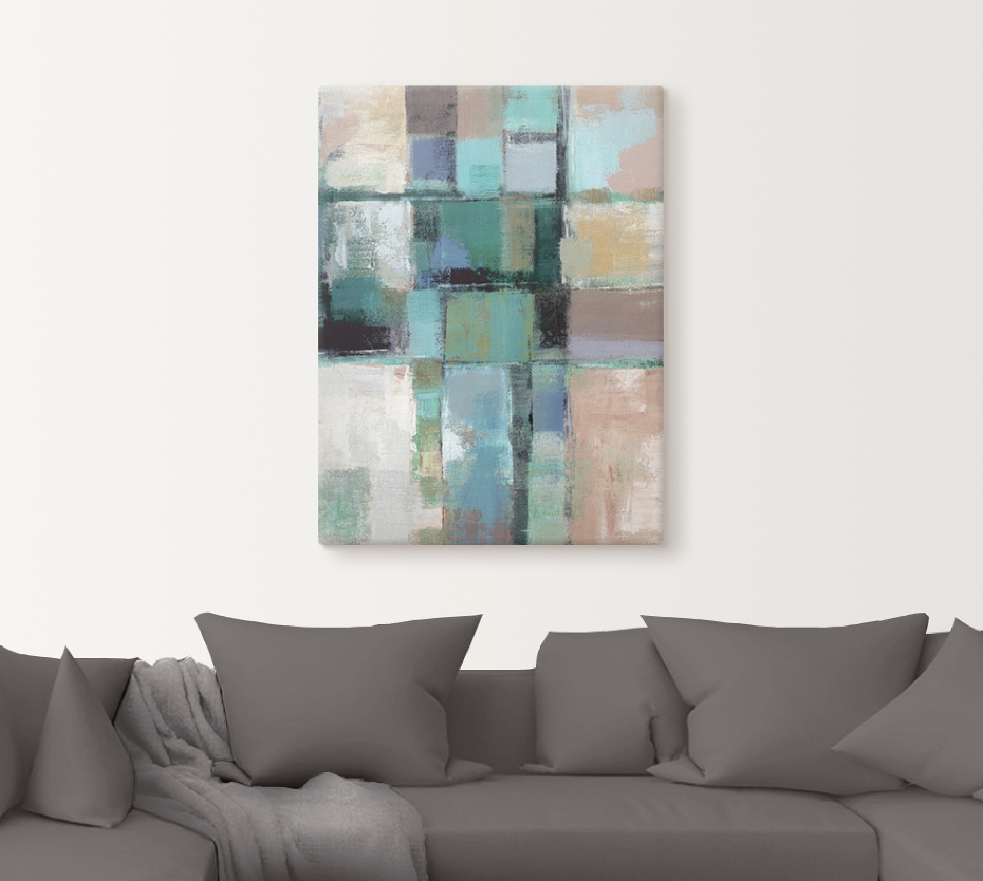 Artland Wandbild »Inselfarben II«, Muster, (1 St.), als Leinwandbild, Poster in verschied. Größen
