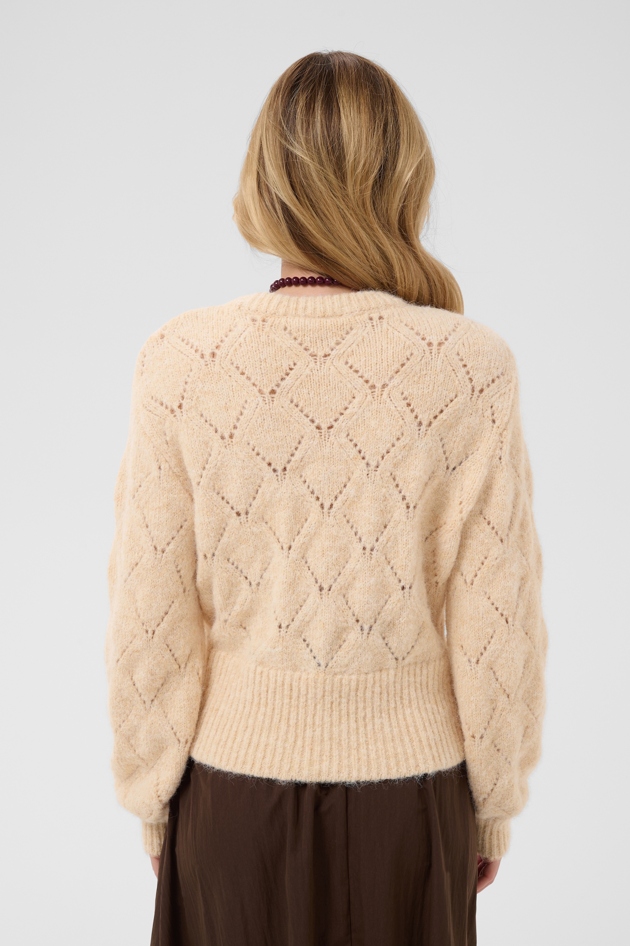 Saint Tropez Strickpullover »TabbathaSZ Pullover« Materialmix, Regular fit