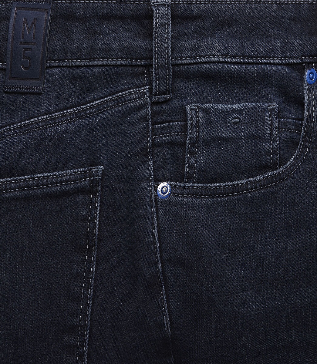 MEYER 5-Pocket-Jeans »Five-Pocket-Jeans«, mit Rundbundverarbeitung