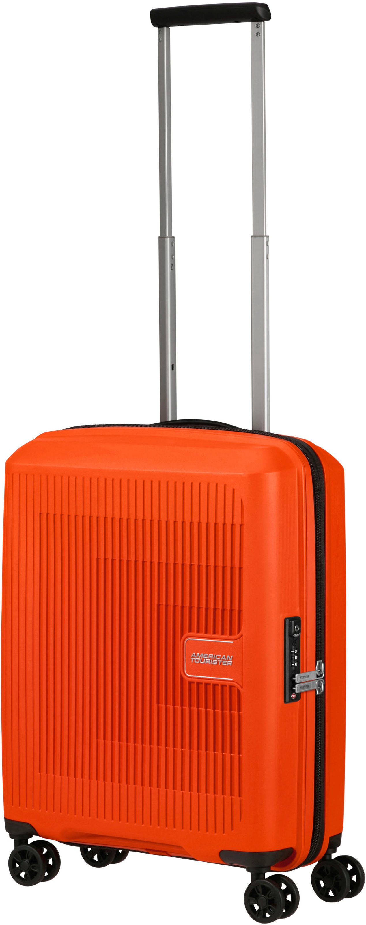 American Tourister® Hartschalen-Trolley »AEROSTEP, in verschiedenen Farben und Größen«, 4 Rollen, Reisekoffer Hartschalenkoffer Koffer für Flugreisen TSA-Zahlenschloss