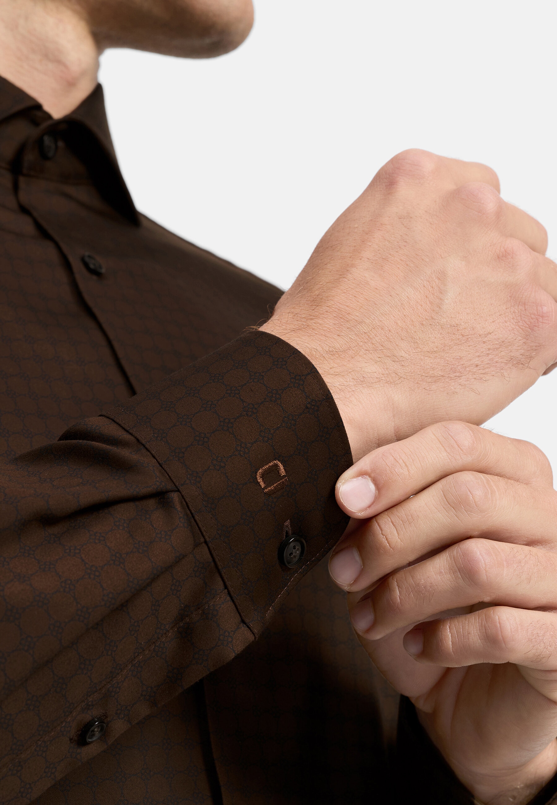 OLYMP Businesshemd »OLYMP Level Five, Body Fit, Royal Kent mit extra langem Arm«