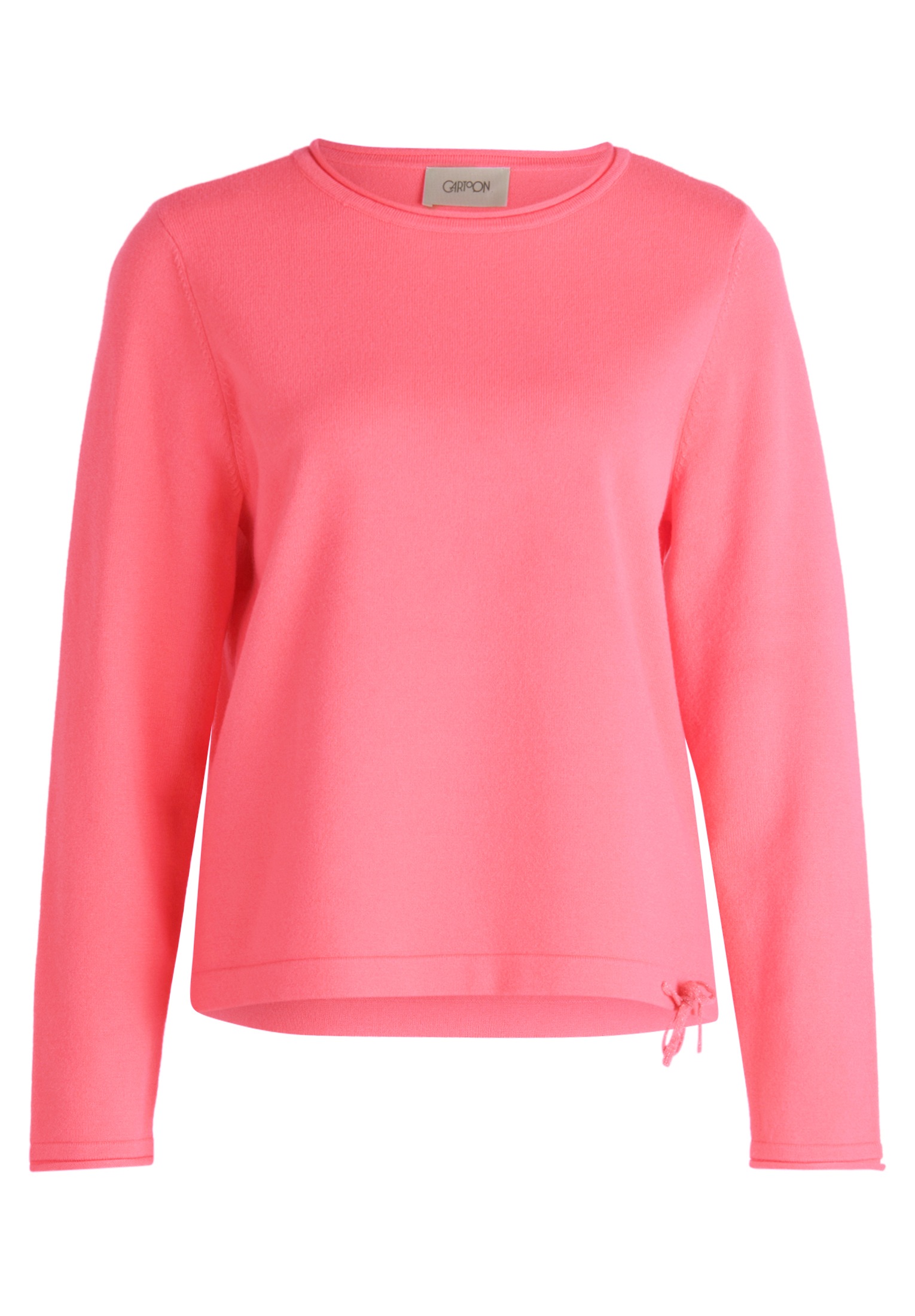 Cartoon Strickpullover »Cartoon Damen Strickpullover mit Rundhalsausschnitt«, (1 tlg.)