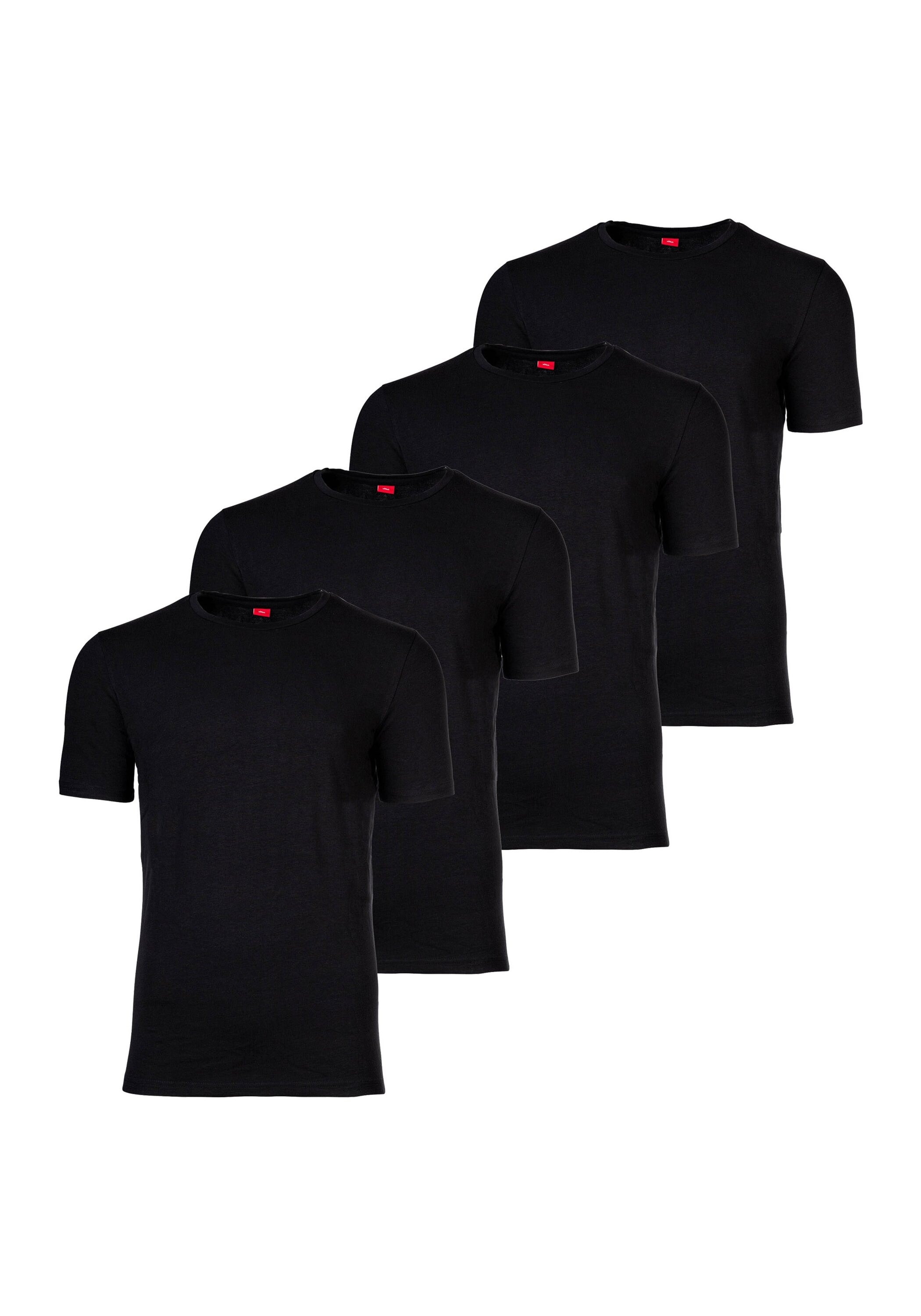 s.Oliver T-Shirt "T-Shirt 4er Pack" günstig online kaufen