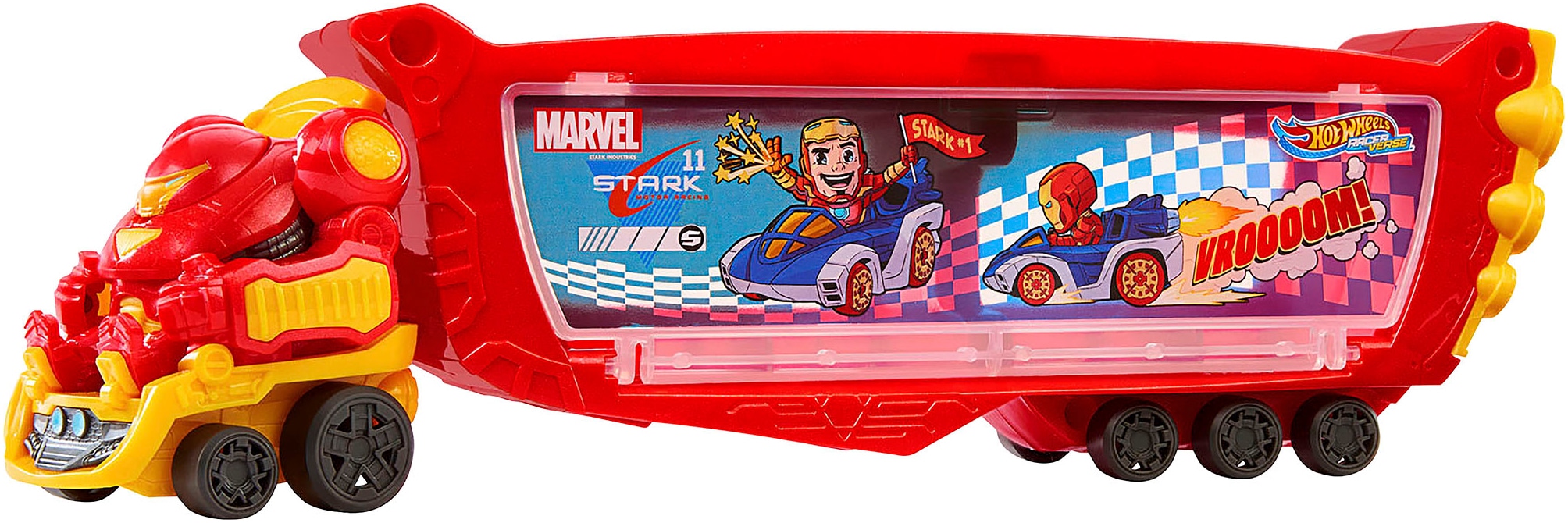 Spielzeug-Transporter »RacerVerse, Marvel Hulkbuster«