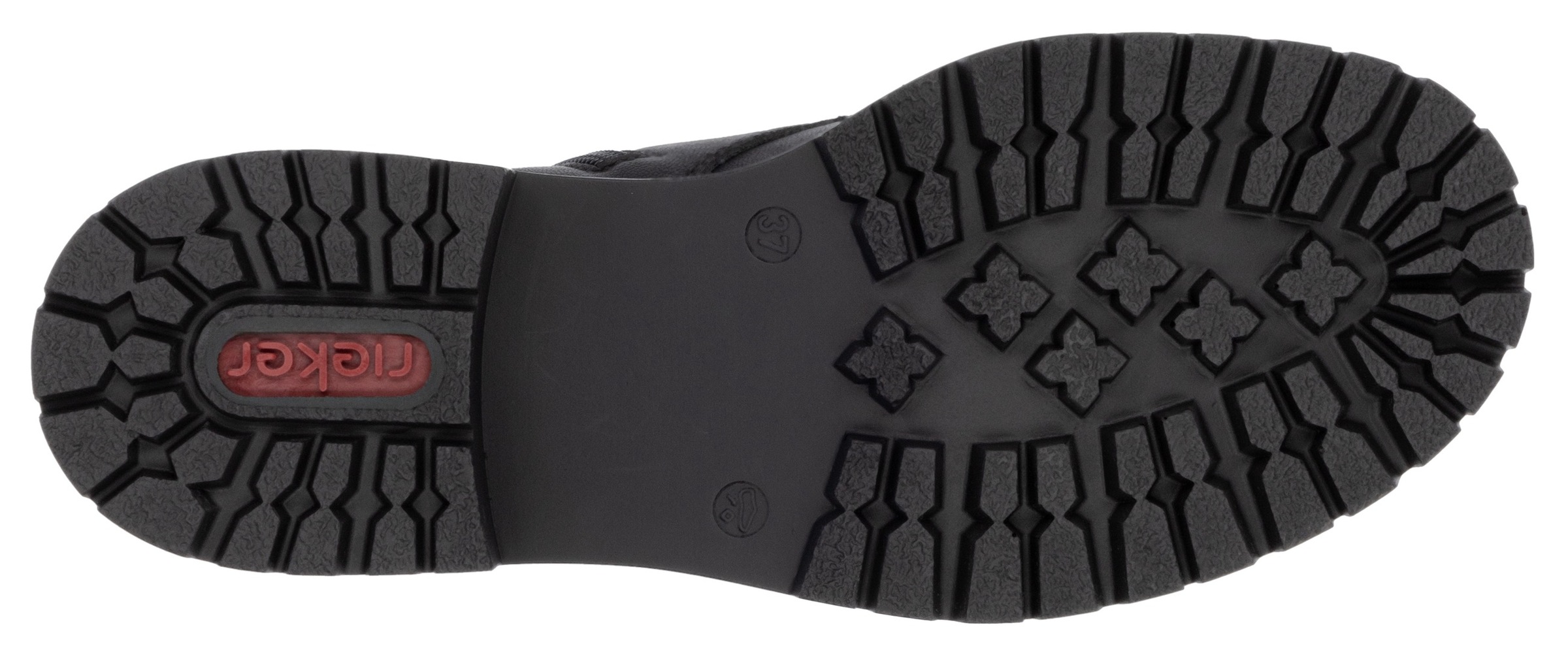 Thumbnail - Rieker Schnürstiefelette, Schnürboots, Blockabsatz, mit praktischem Innenreißverschluss