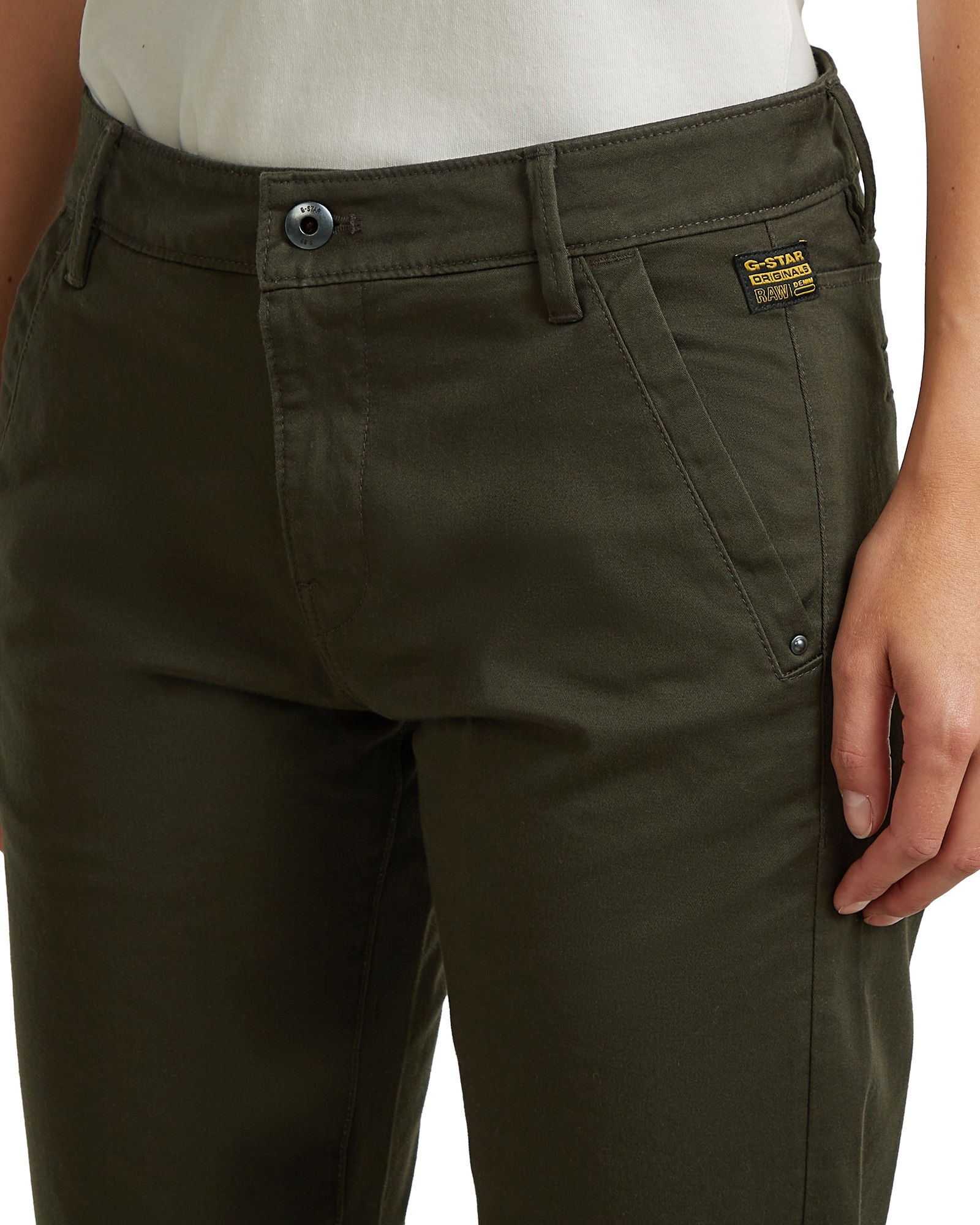 G-Star Kate Boyfriend Chino Asfalt 27/34 3