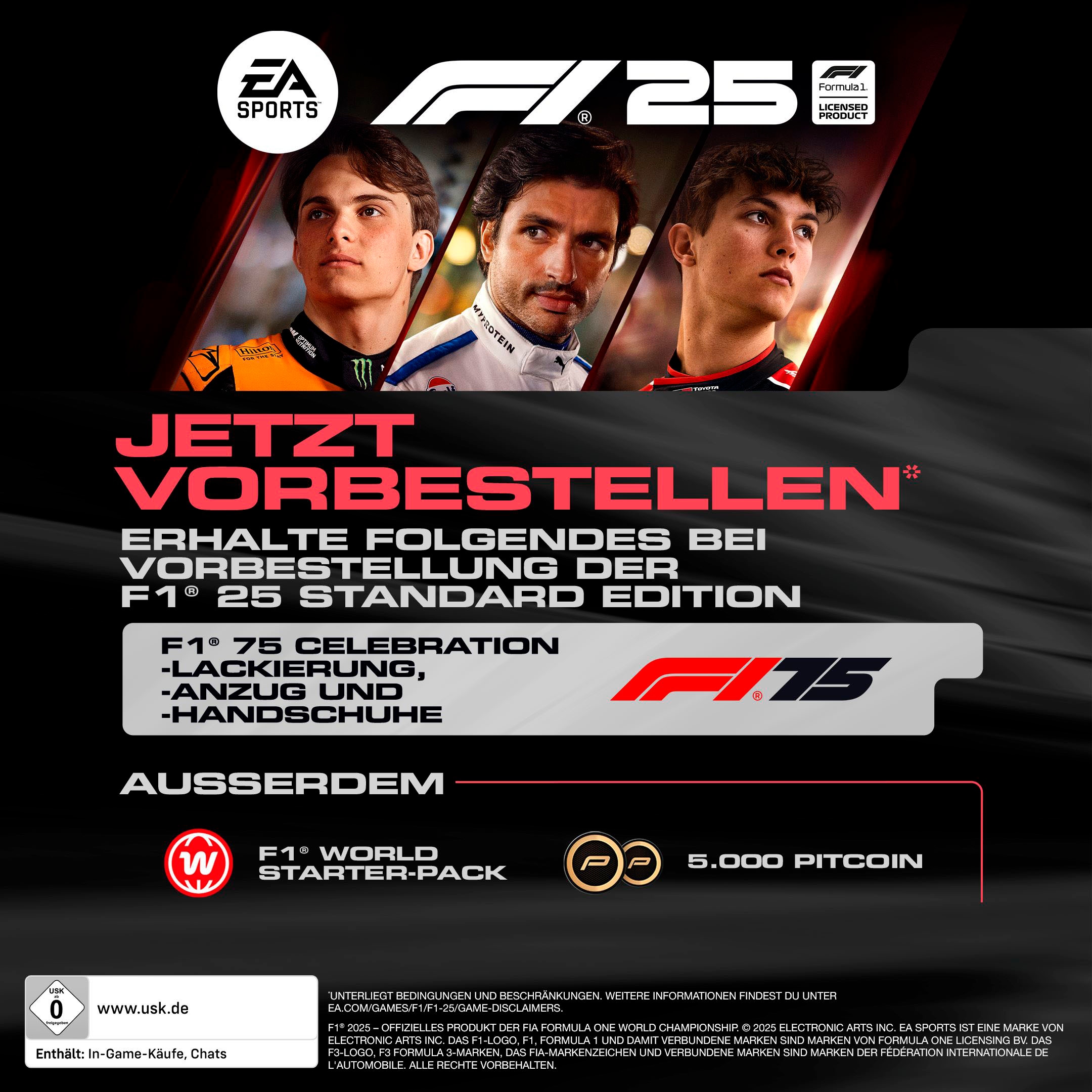 Electronic Arts Spielesoftware »EA Sports F1 25«, Xbox Series X