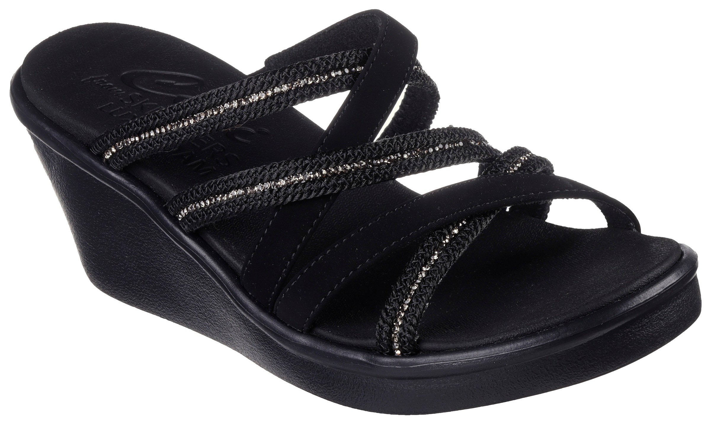 Skechers Pantolette »RUMBLE ON-« mit feinen Glitzerdetails
