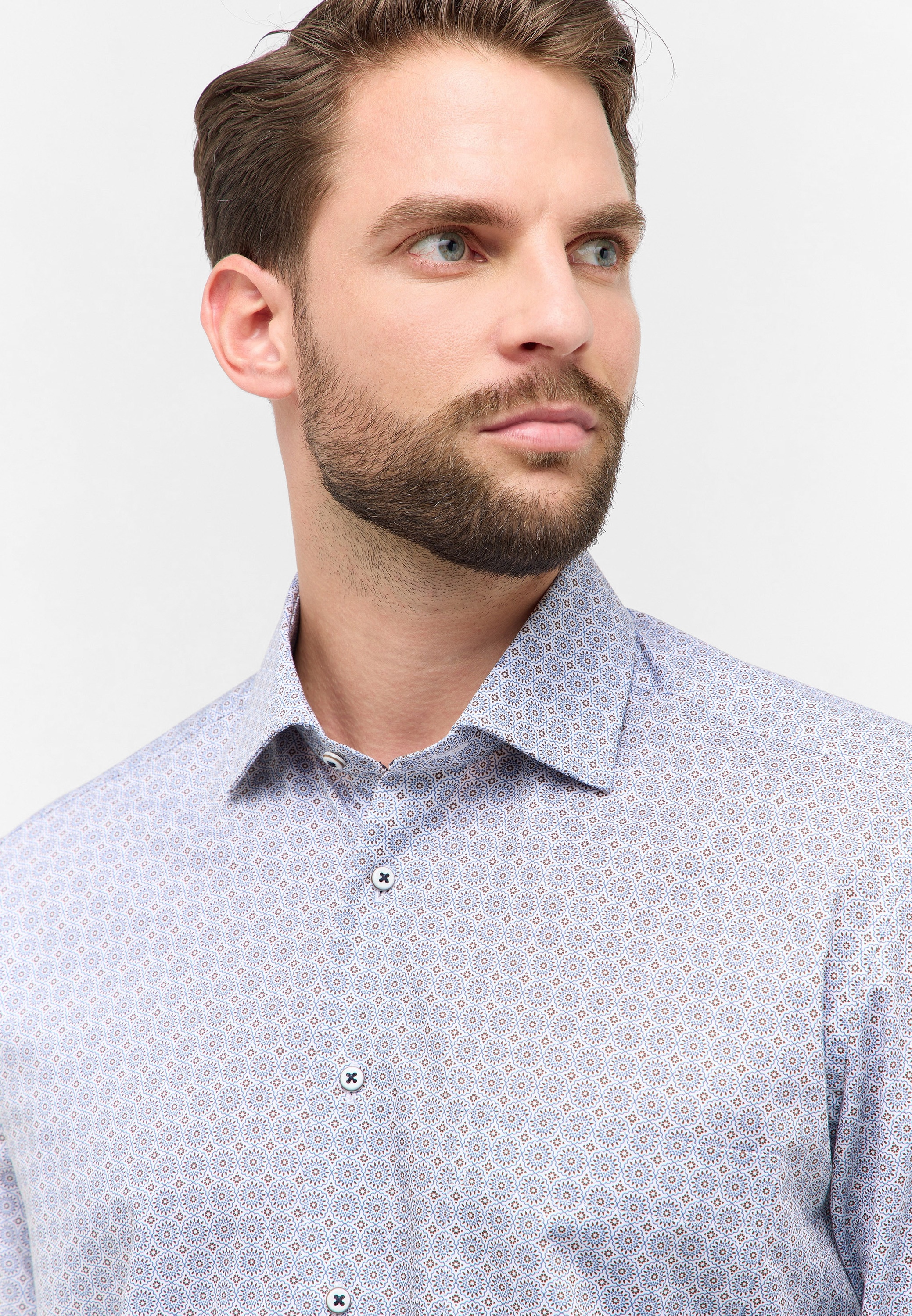 Eterna Langarmhemd »COMFORT FIT« NON IRON (bügelfrei)